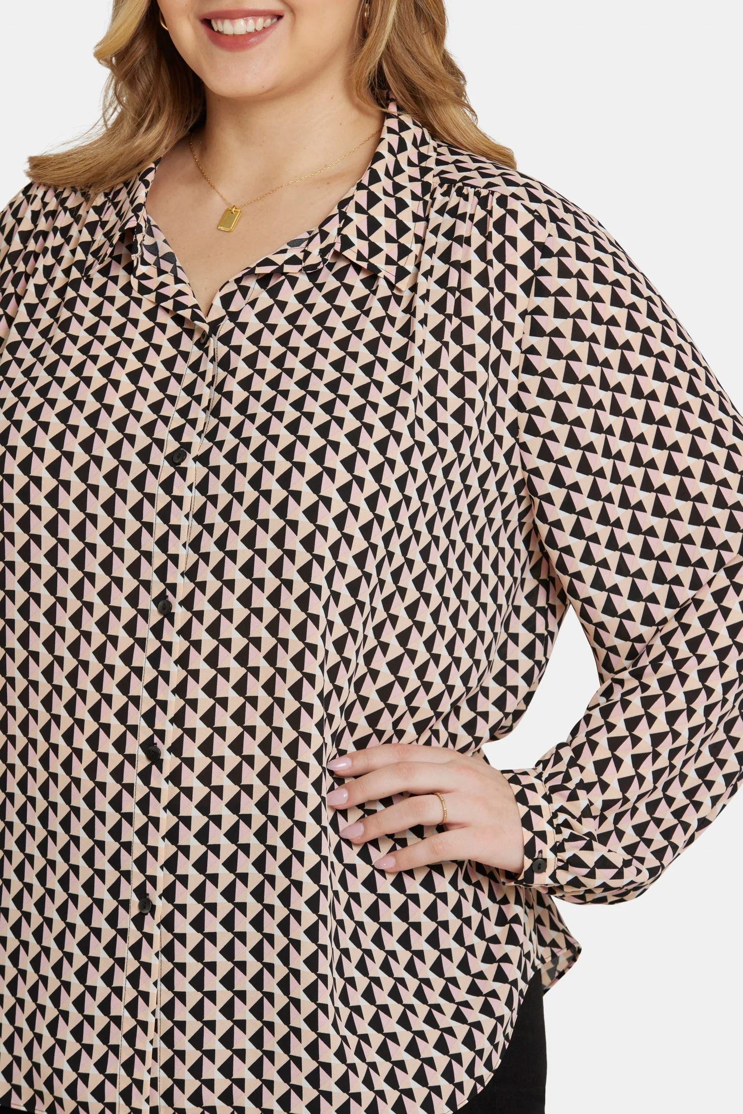 Modern Blouse In Plus Size - Corinth Peaks - Image 6