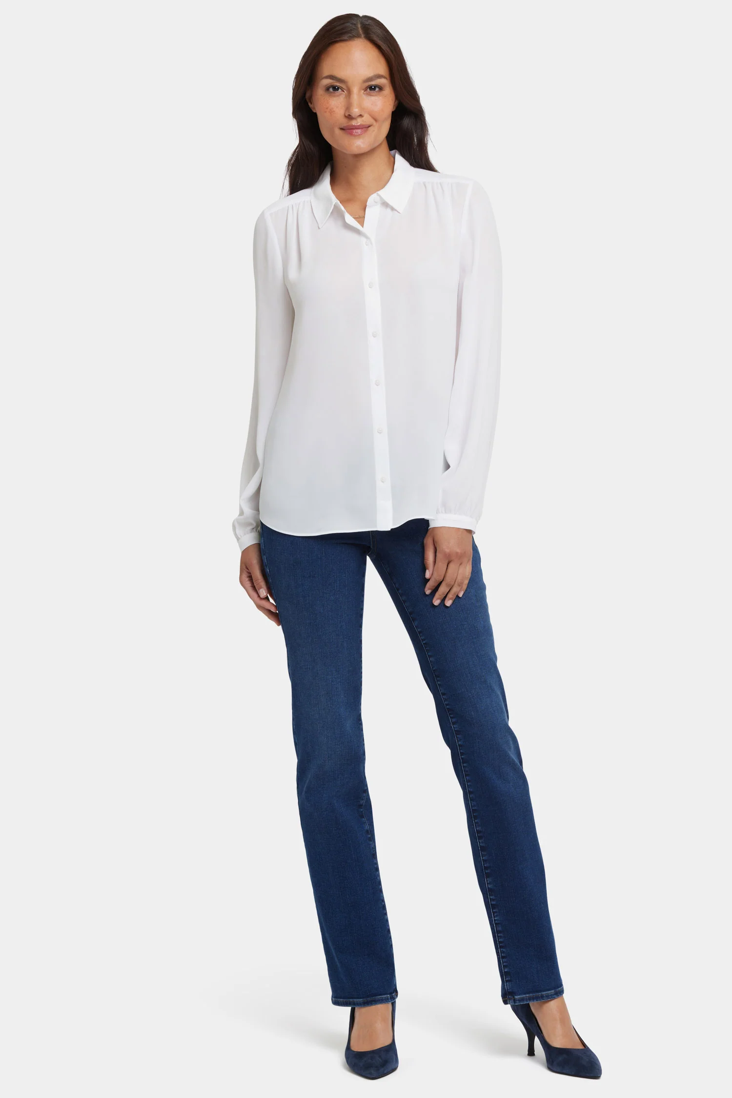 Modern Blouse - Optic White - Image 6