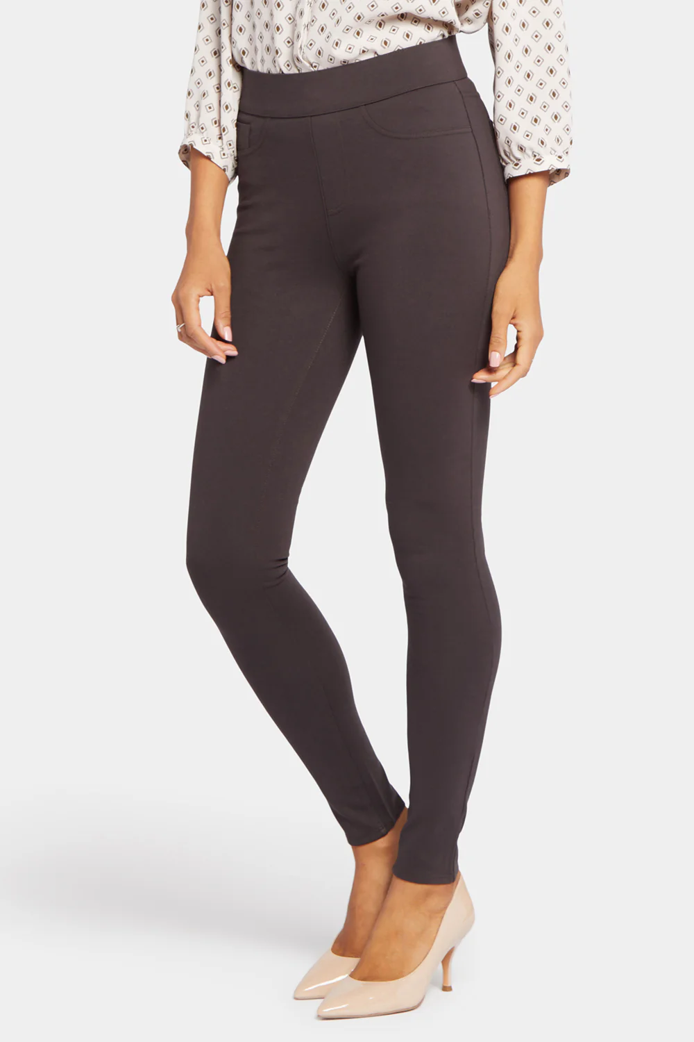 Modern Legging Pants - Cordovan
