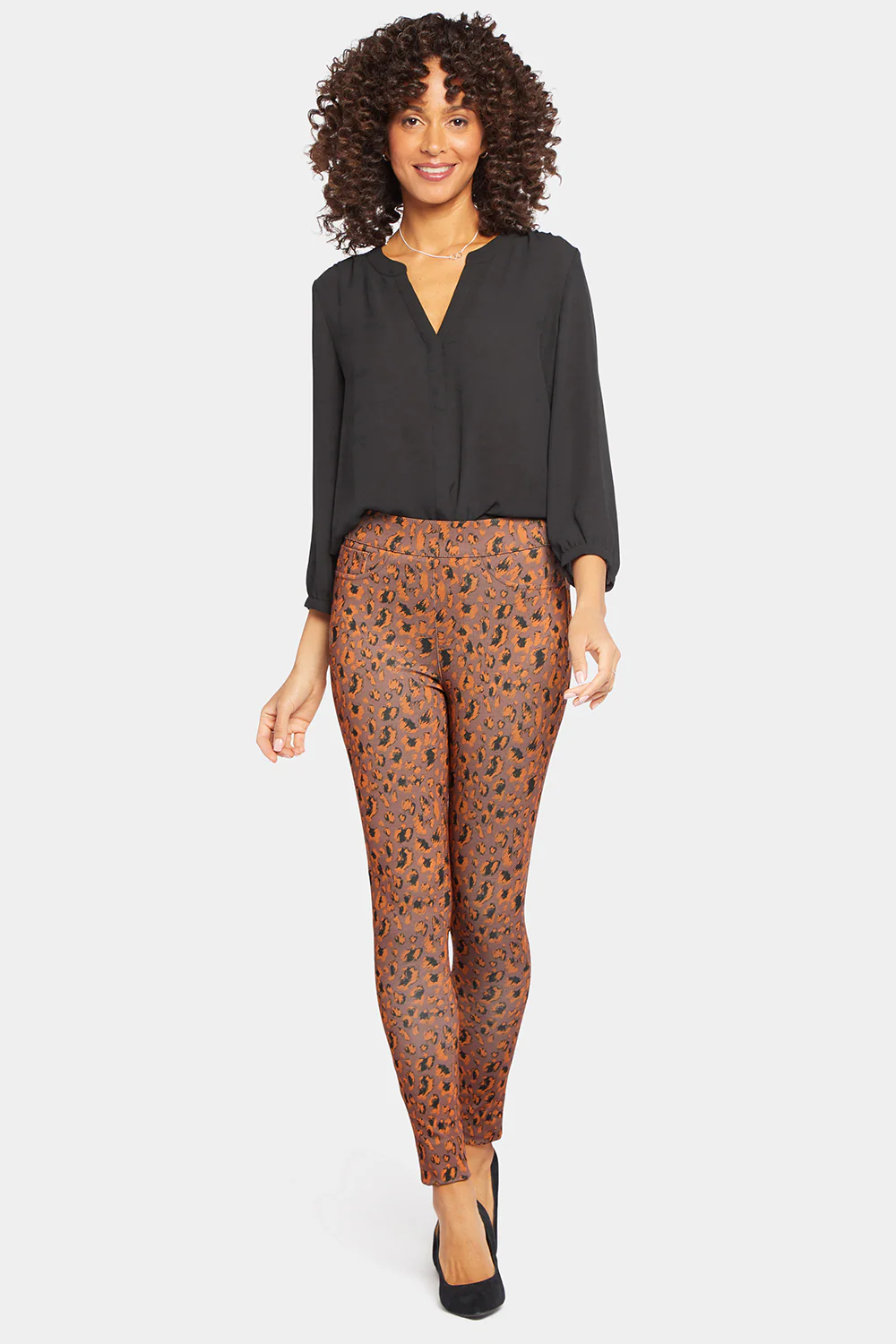 Modern Legging Pants - Caramel Cat - Image 4
