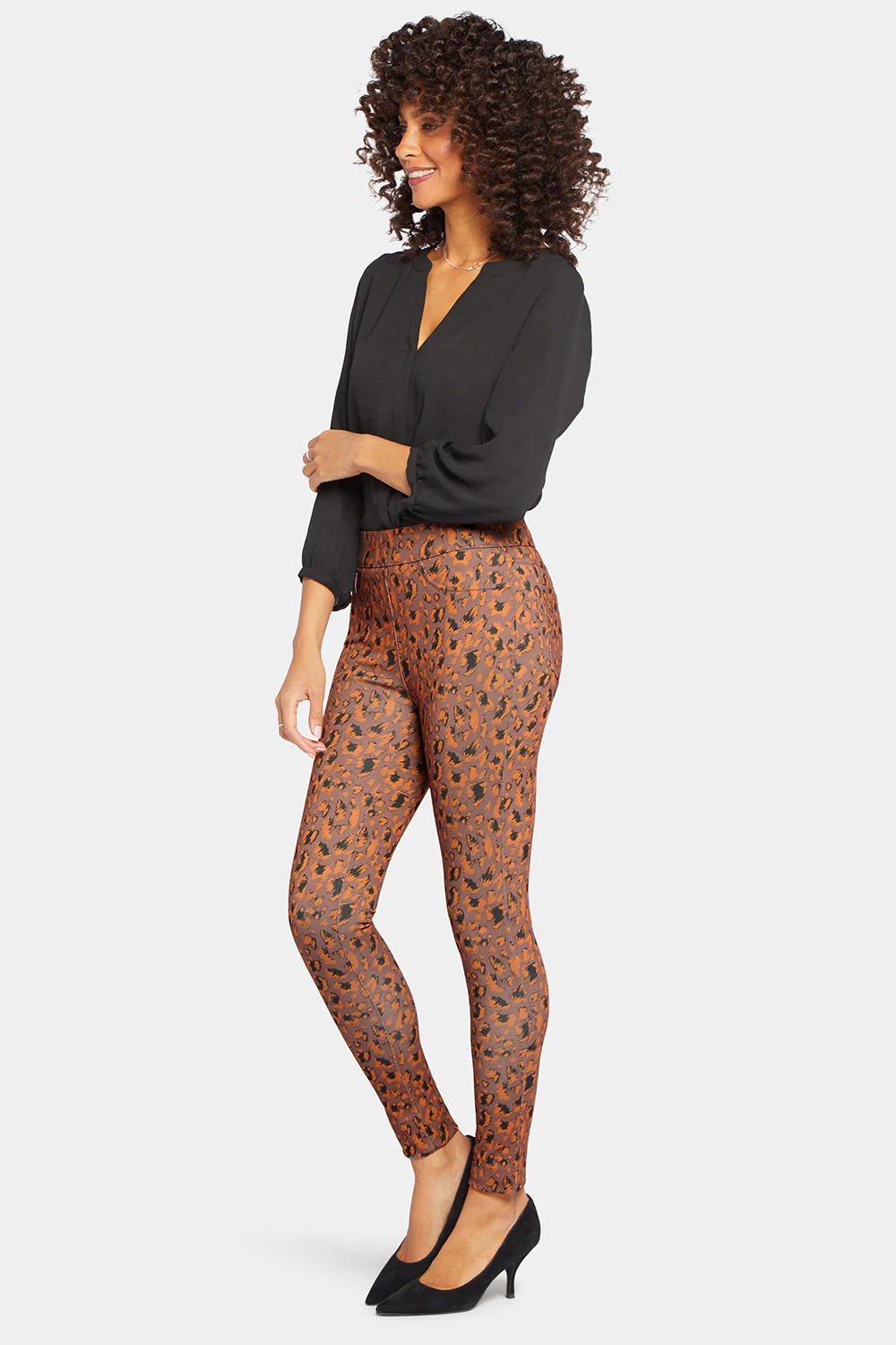 Modern Legging Pants - Caramel Cat - Image 5