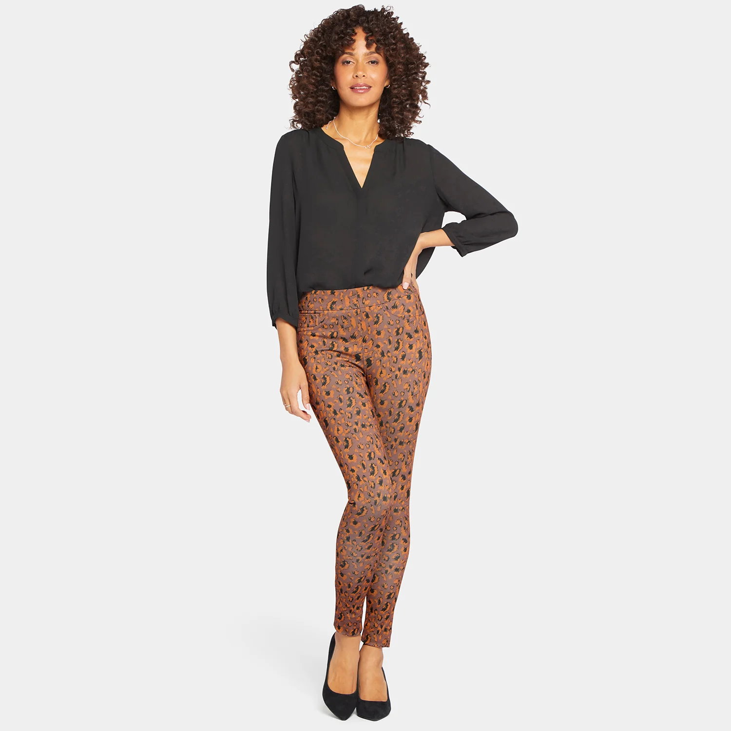 Modern Legging Pants - Caramel Cat - Image 7