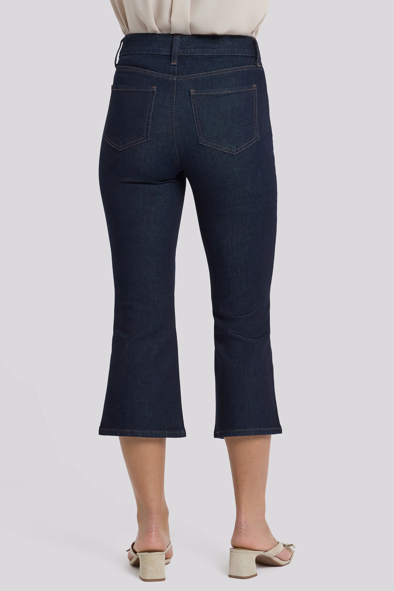 Monica Kick Flare Crop Jeans - Magical - Image 6
