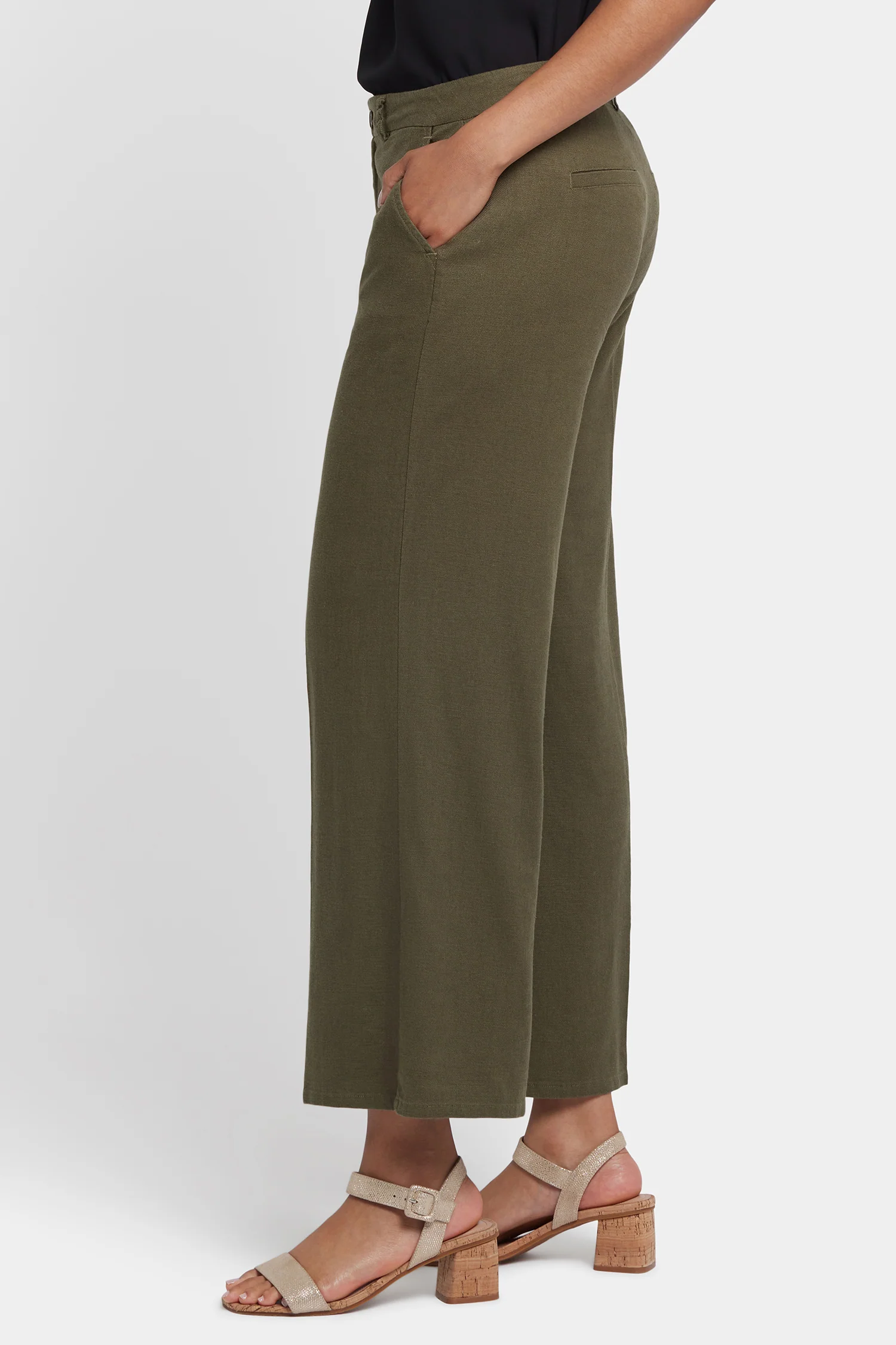 Morgan Trouser Pants - Bay Leaf - Image 3
