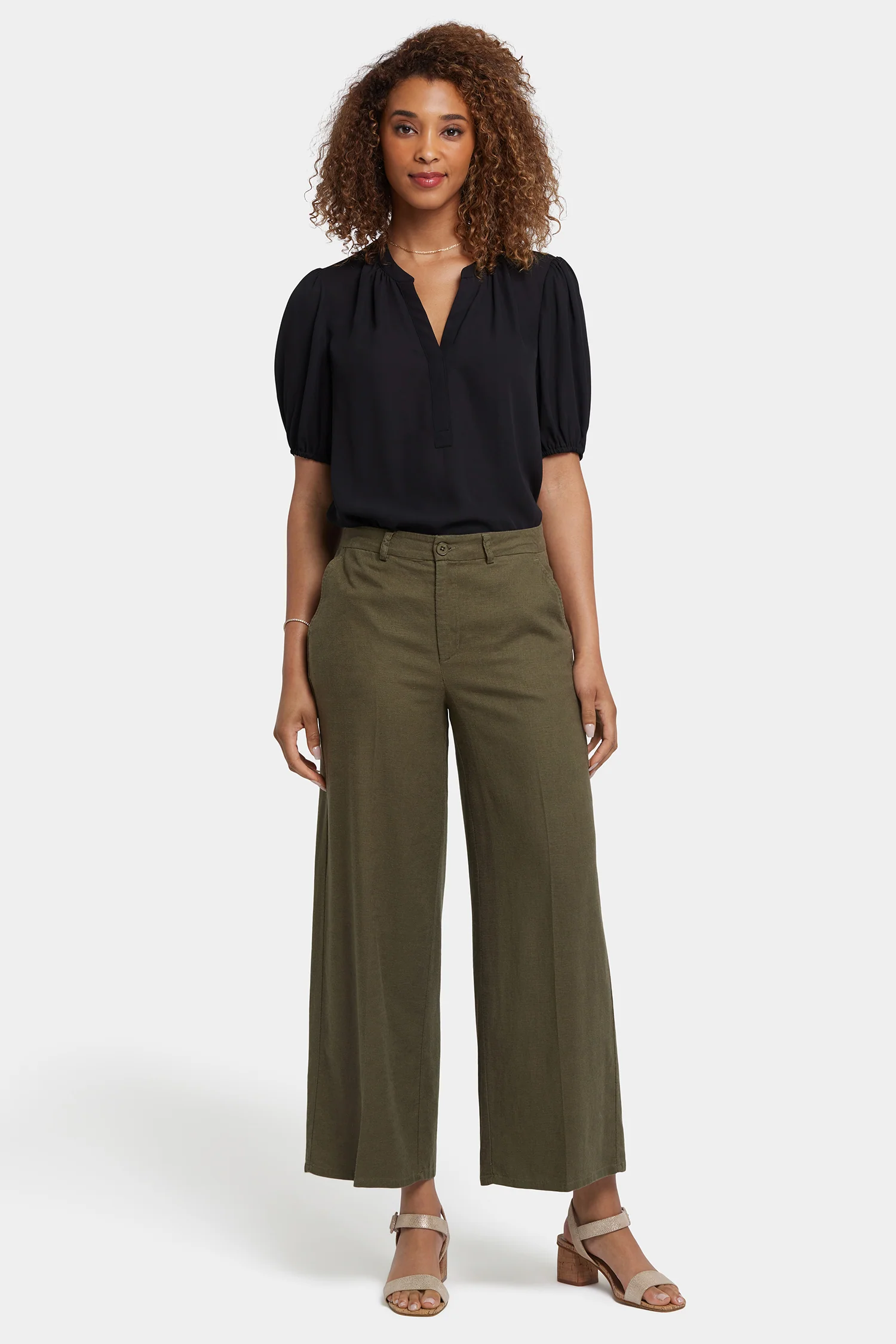 Morgan Trouser Pants - Bay Leaf - Image 4