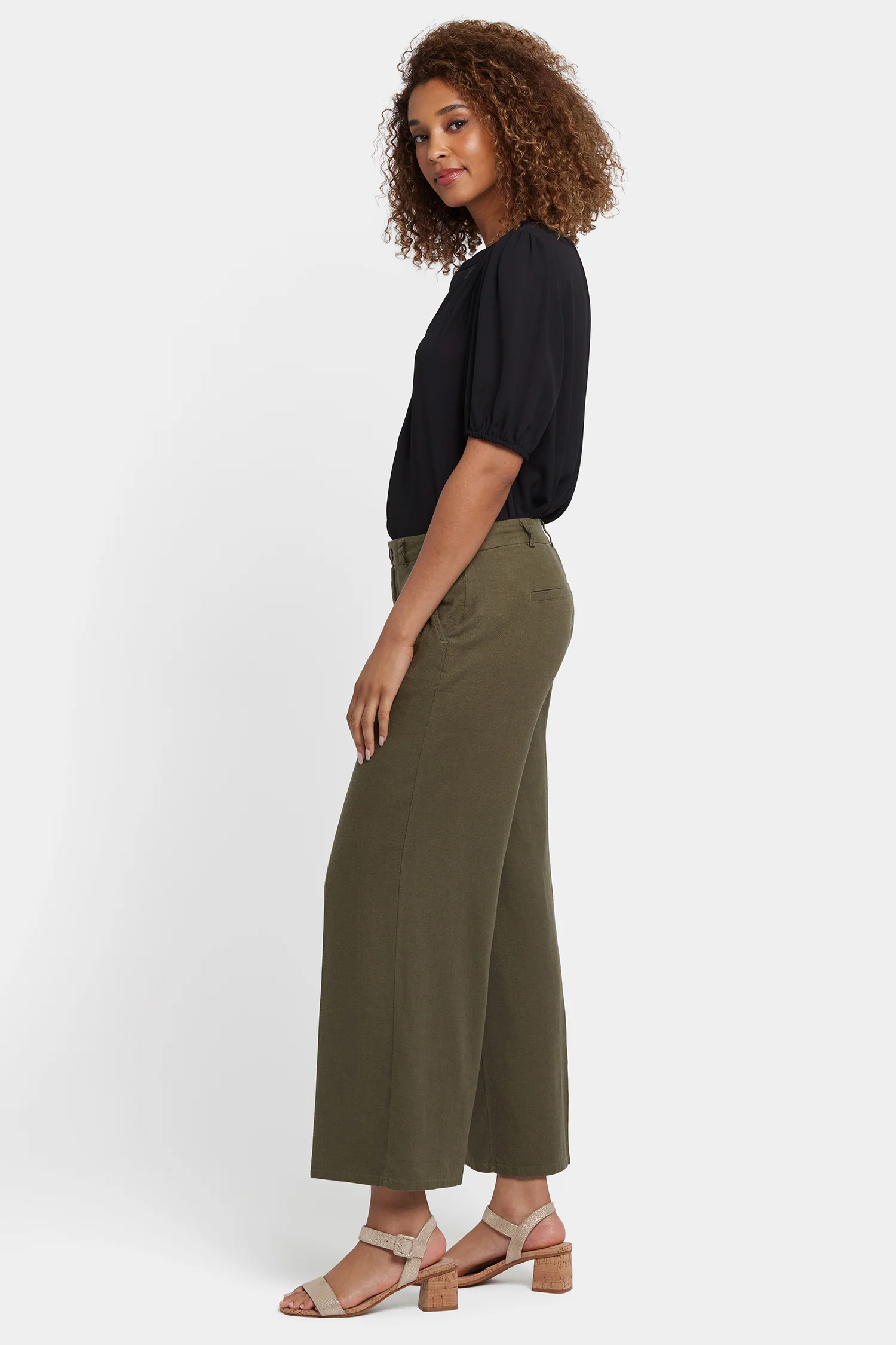 Morgan Trouser Pants - Bay Leaf - Image 5