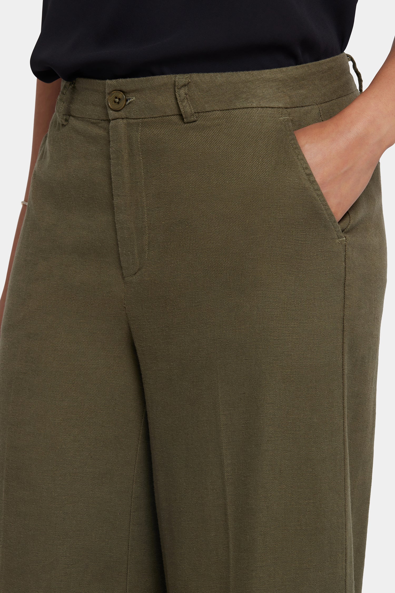 Morgan Trouser Pants - Bay Leaf - Image 6