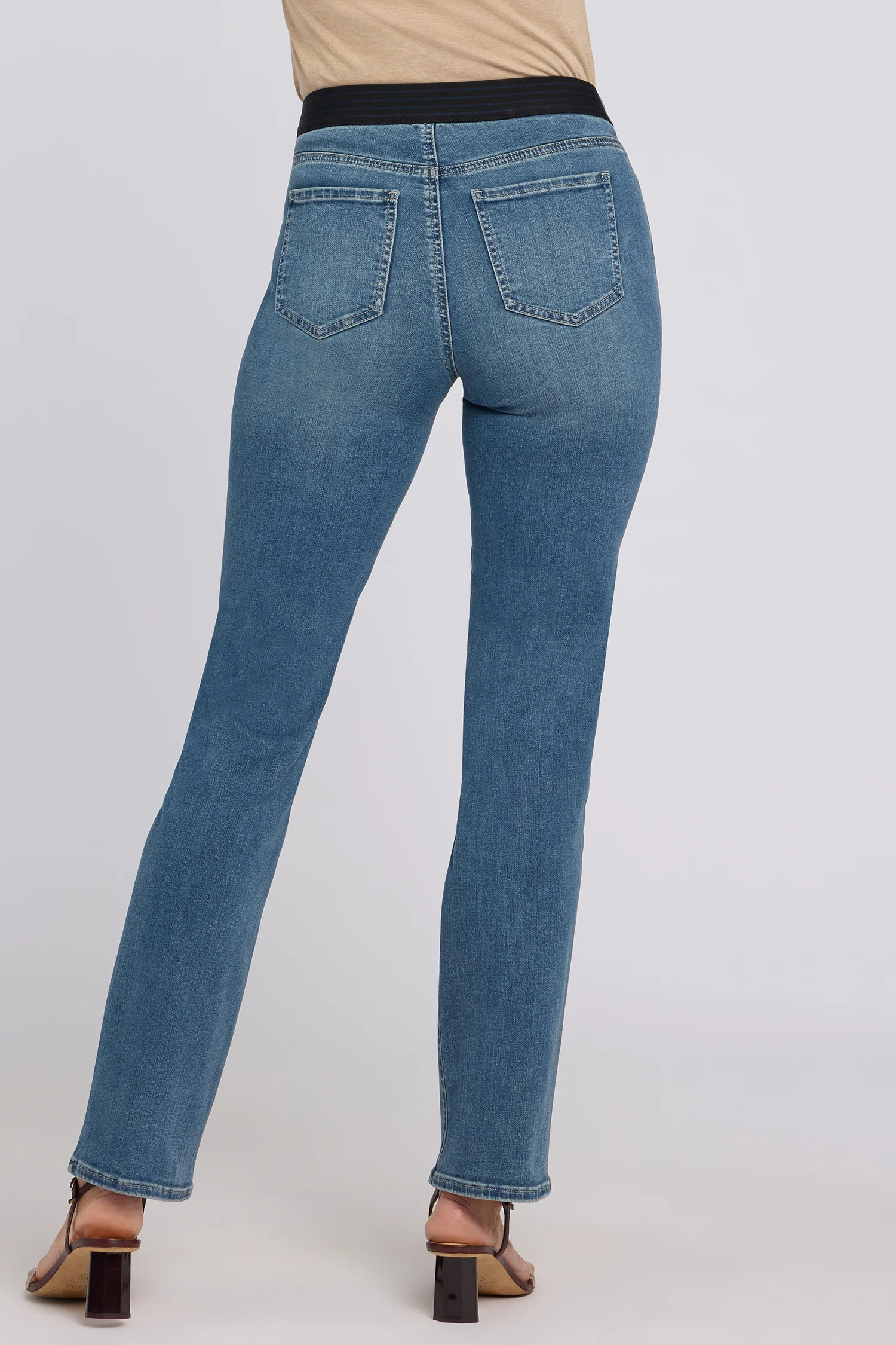 No Gapper™ Marilyn Straight Jeans - Breezy Palms - Image 6