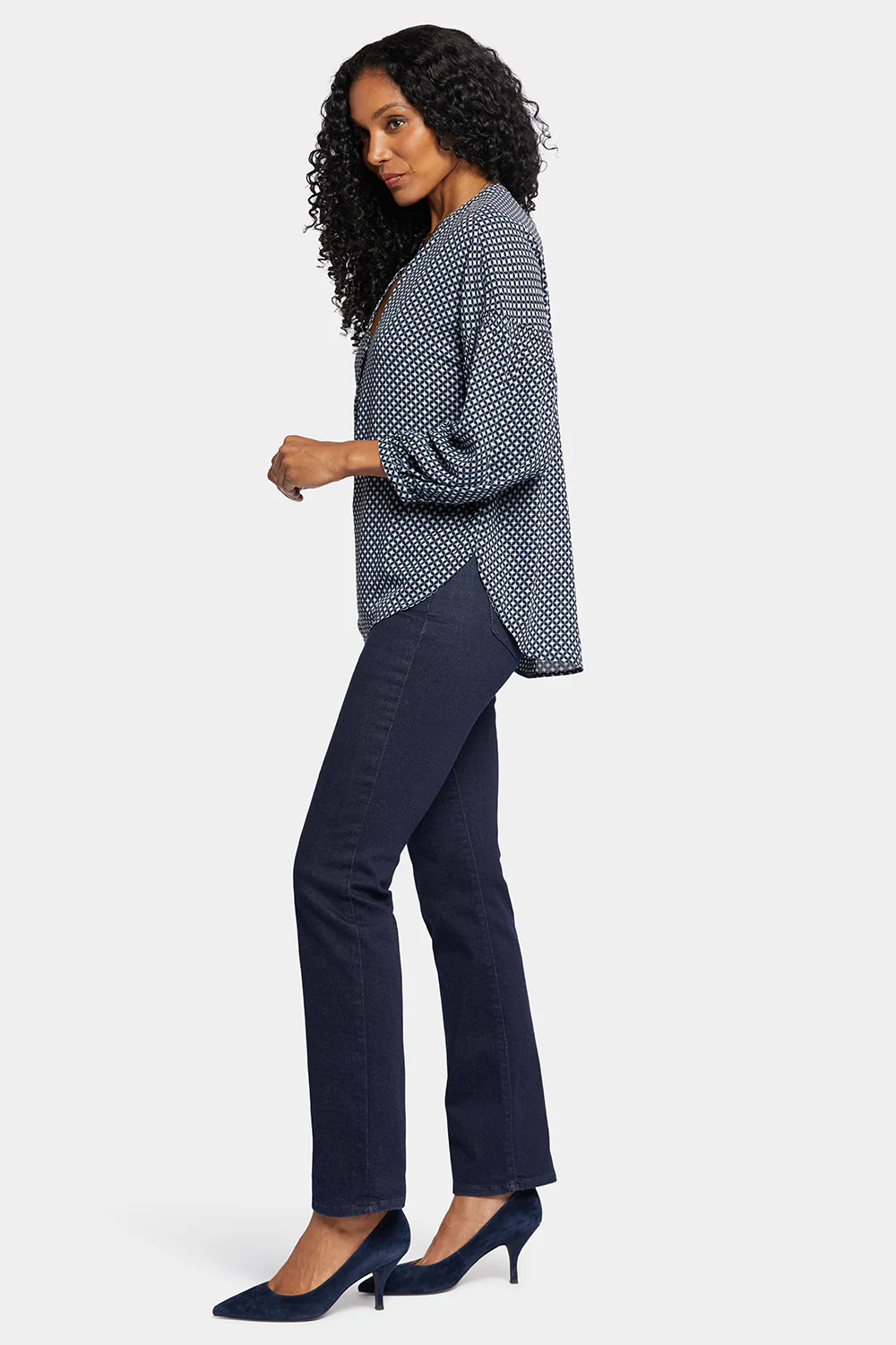 Paulina Peasant Blouse - Diamond Peak - Image 3