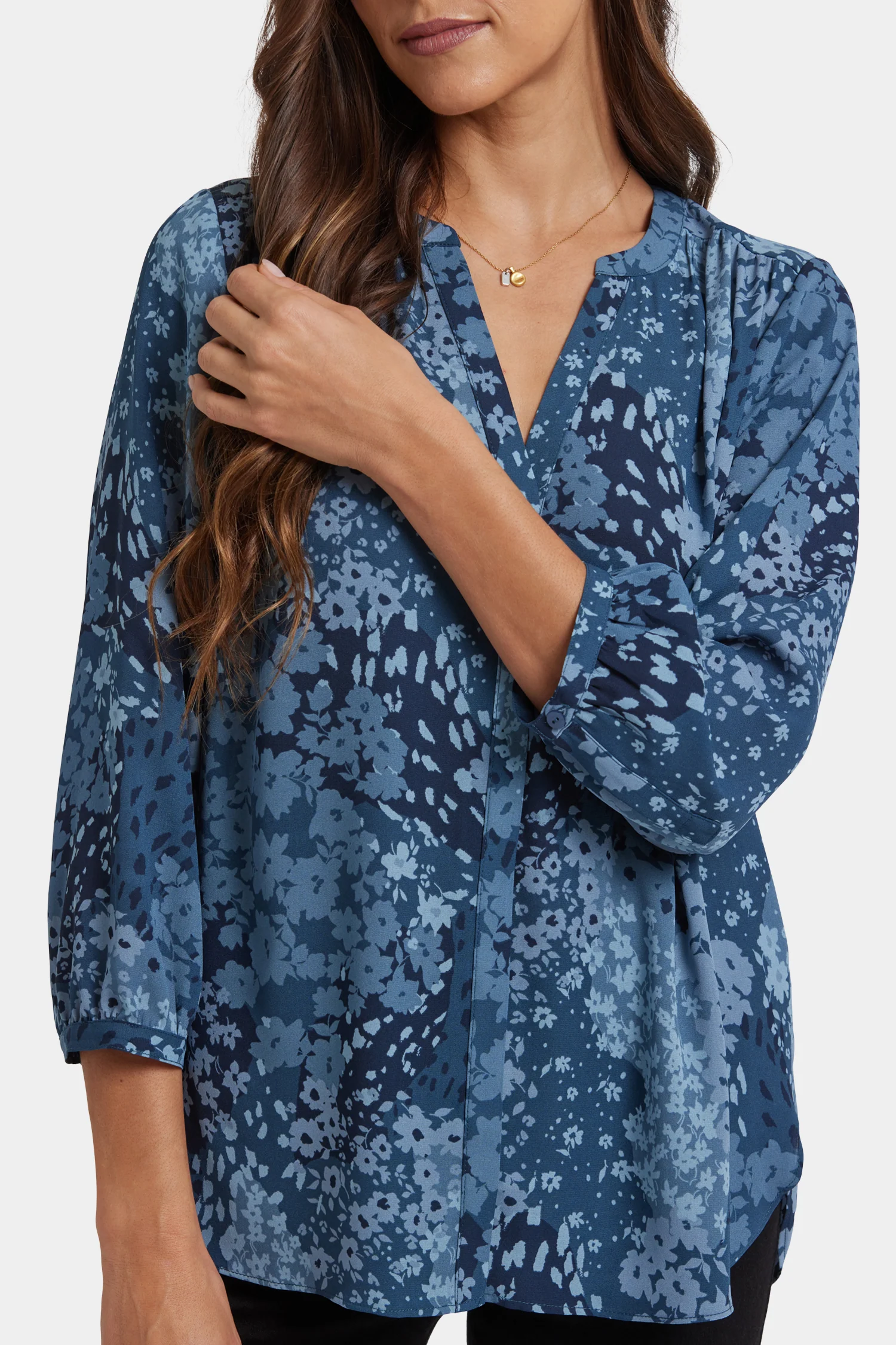 Pintuck Blouse - Belleville - Image 2
