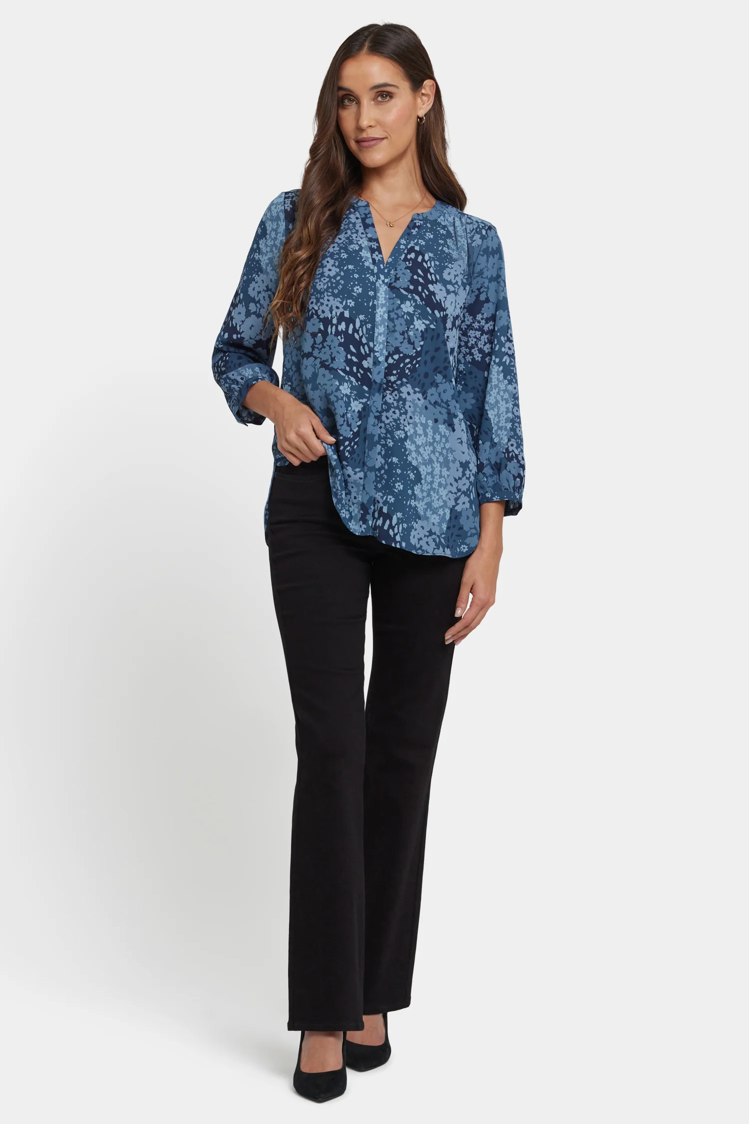 Pintuck Blouse - Belleville - Image 5