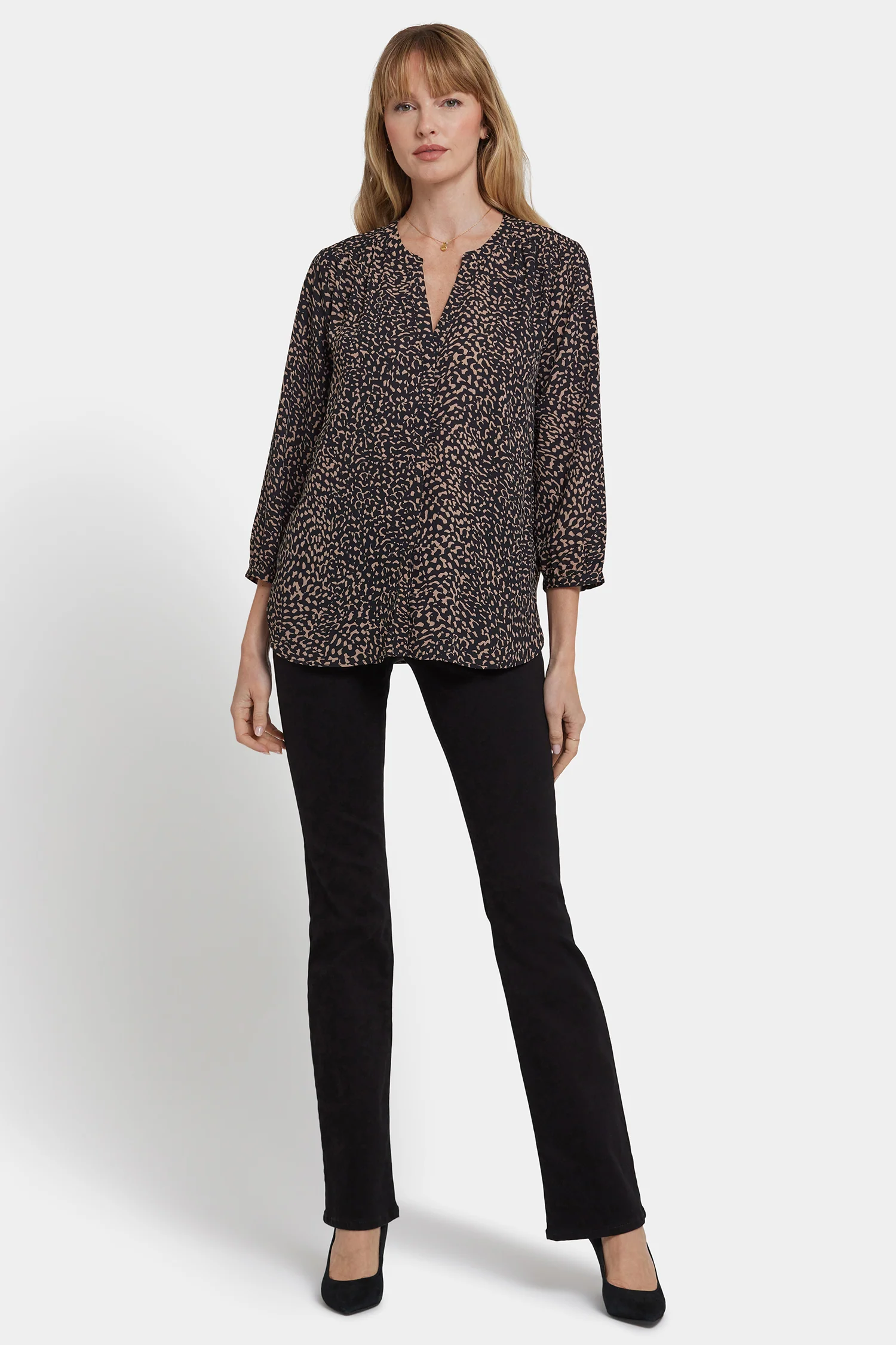 Pintuck Blouse - Camille le Vie - Image 5