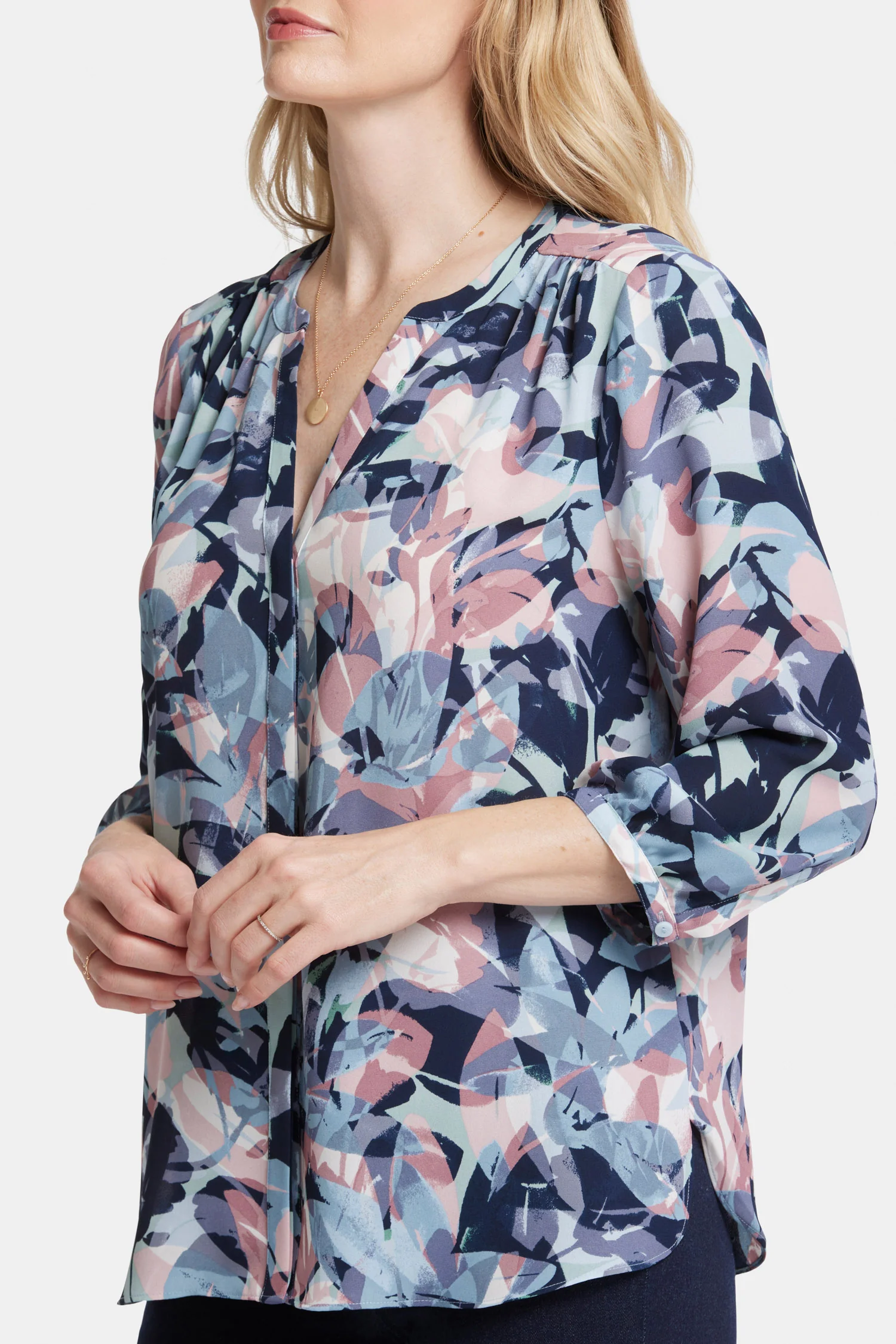 Pintuck Blouse - Cloud Nine - Image 6