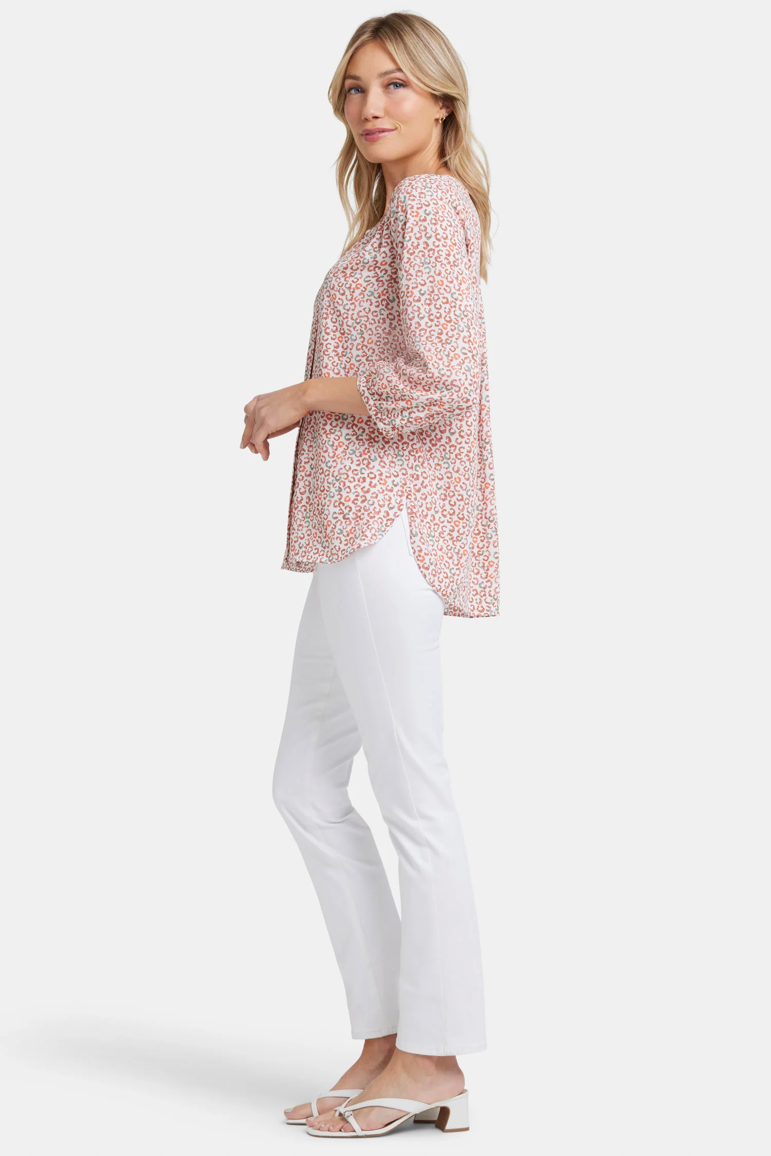 Pintuck Blouse - Copper Cat - Image 3
