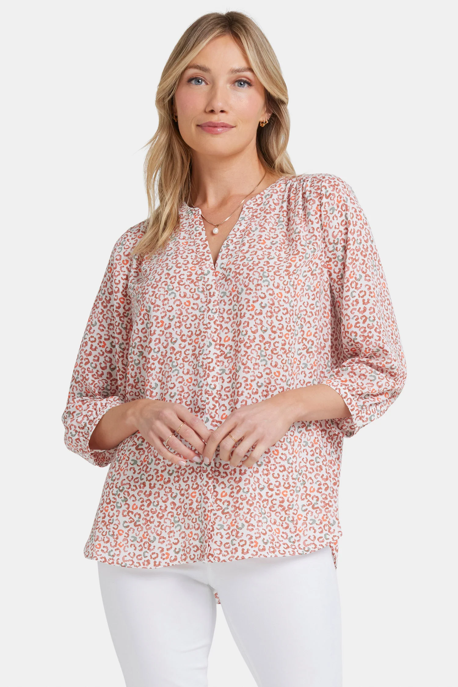 Pintuck Blouse - Copper Cat - Image 4