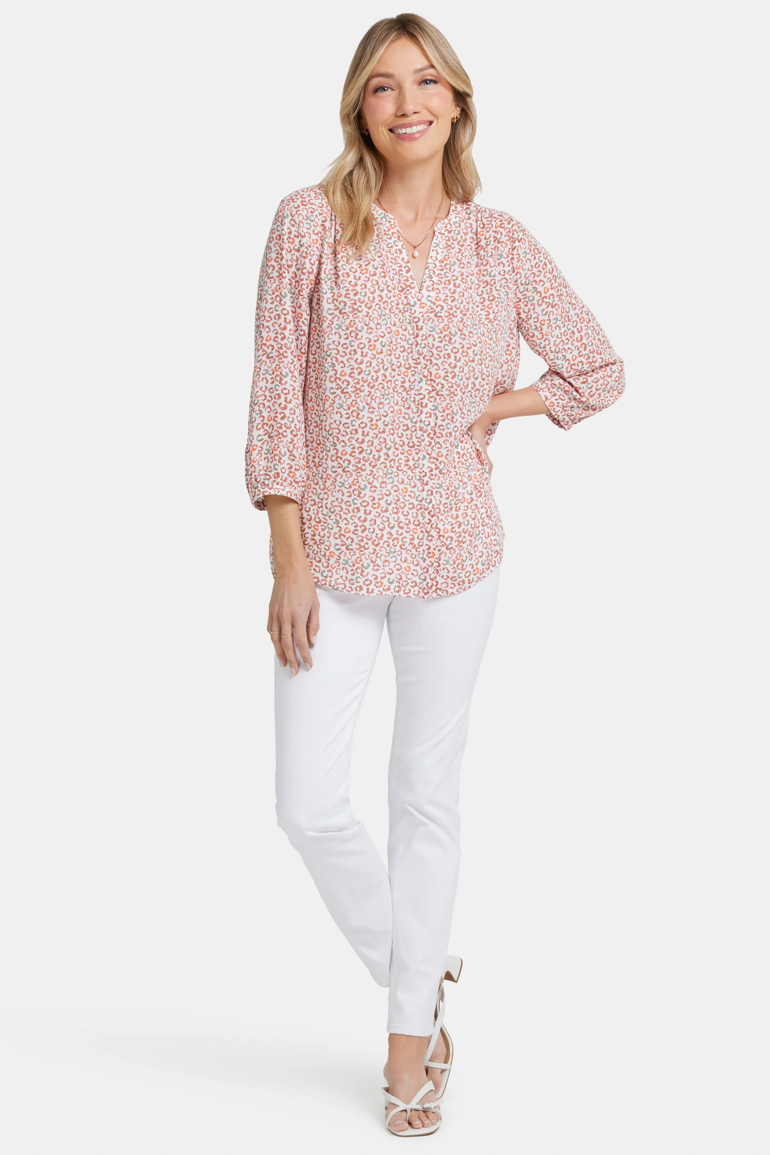 Pintuck Blouse - Copper Cat - Image 5