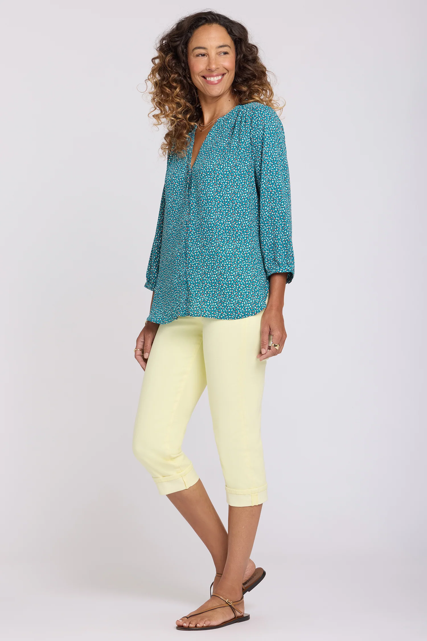 Pintuck Blouse - Darcy Ditsy - Image 3