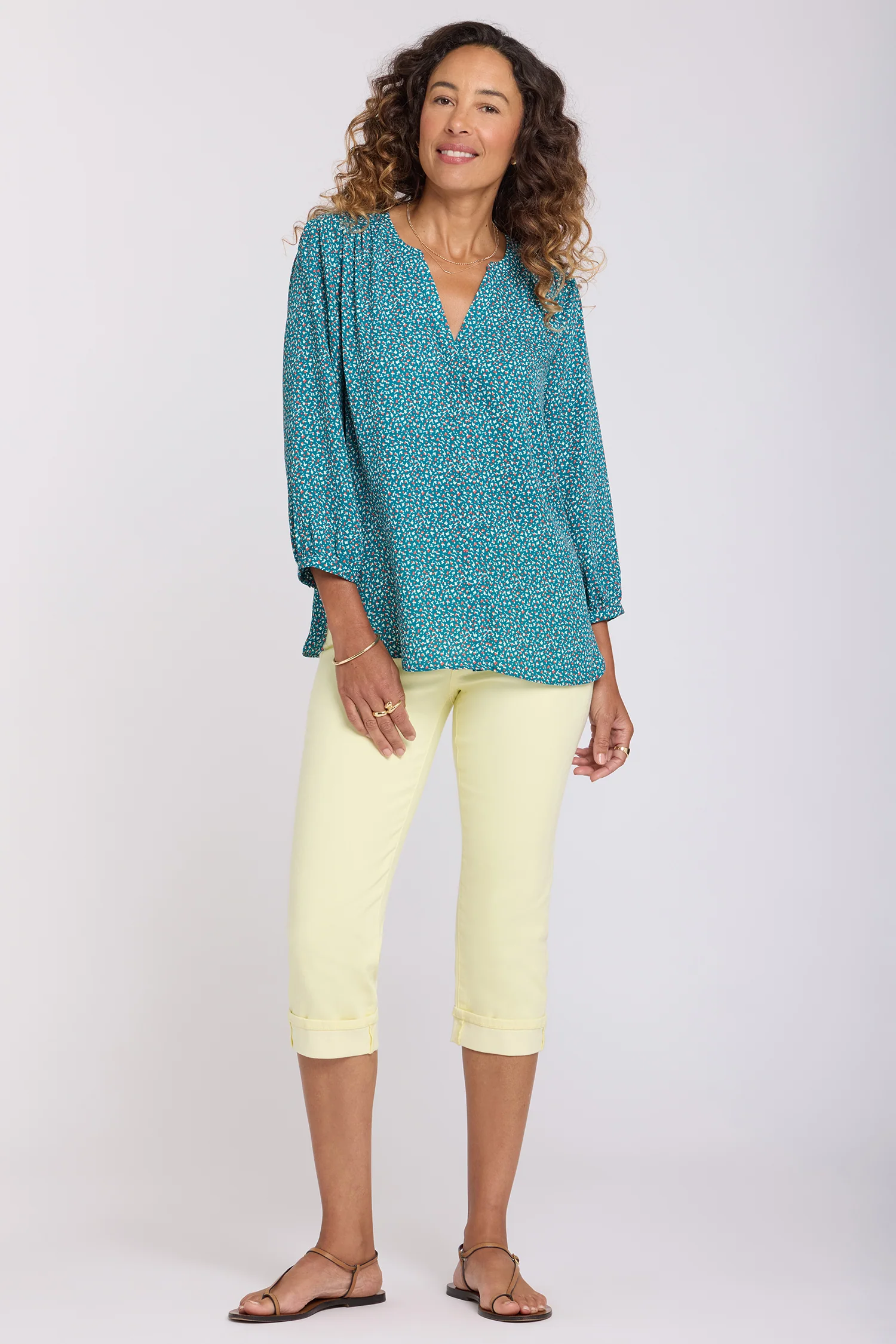 Pintuck Blouse - Darcy Ditsy - Image 4