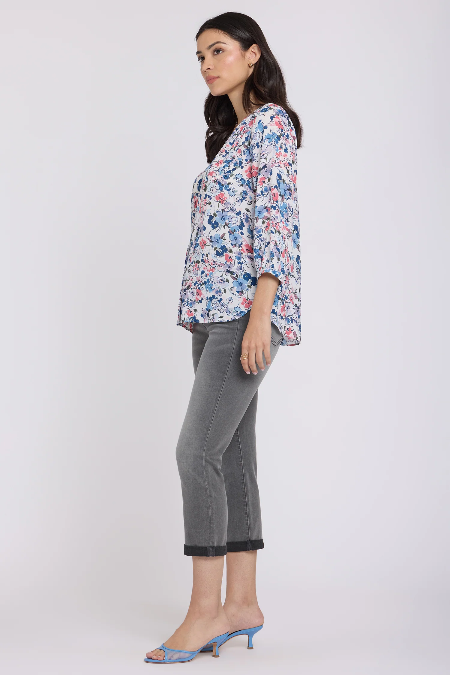 Pintuck Blouse - Desert Blooms - Image 3