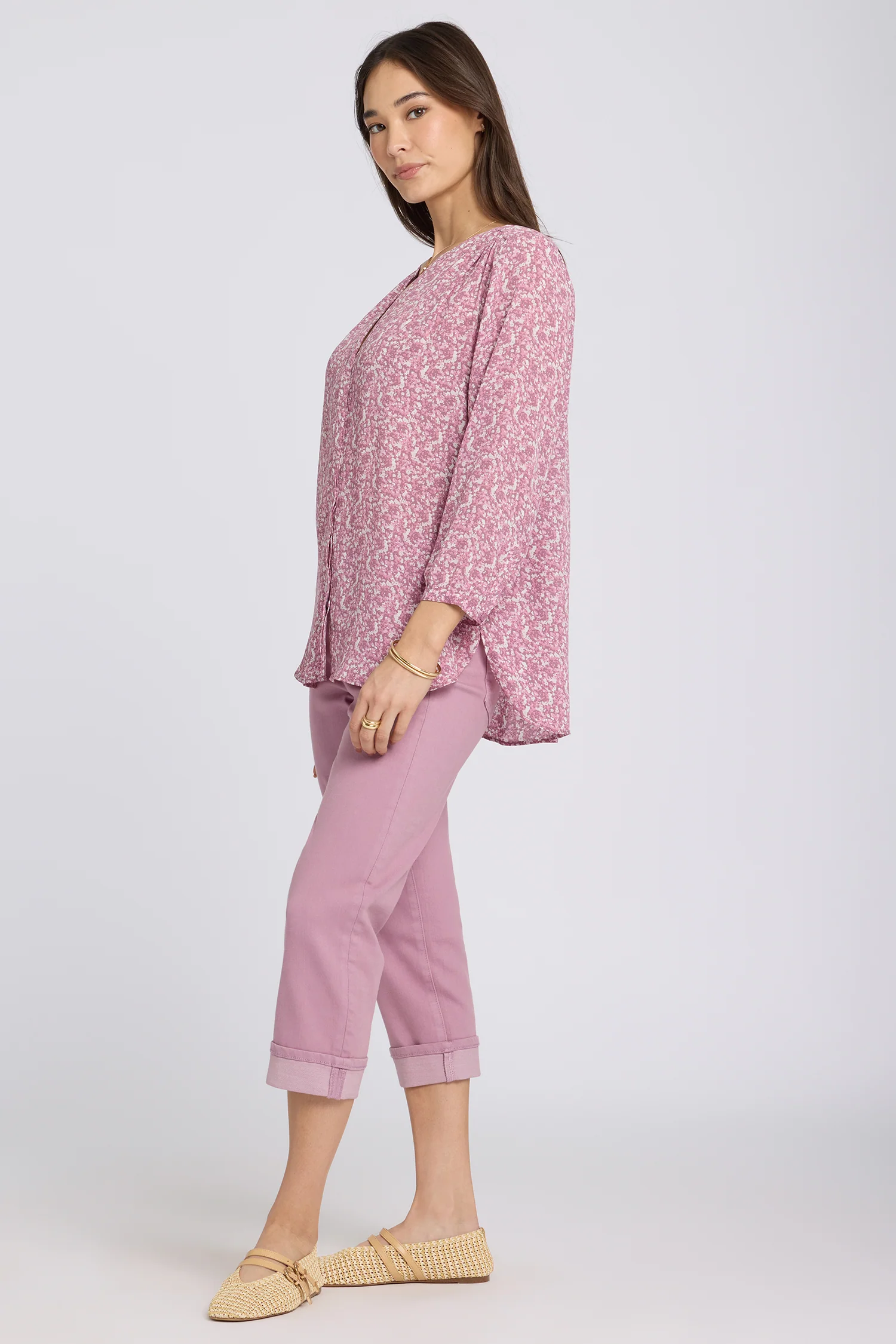 Pintuck Blouse - Destiny Ditsy - Image 3