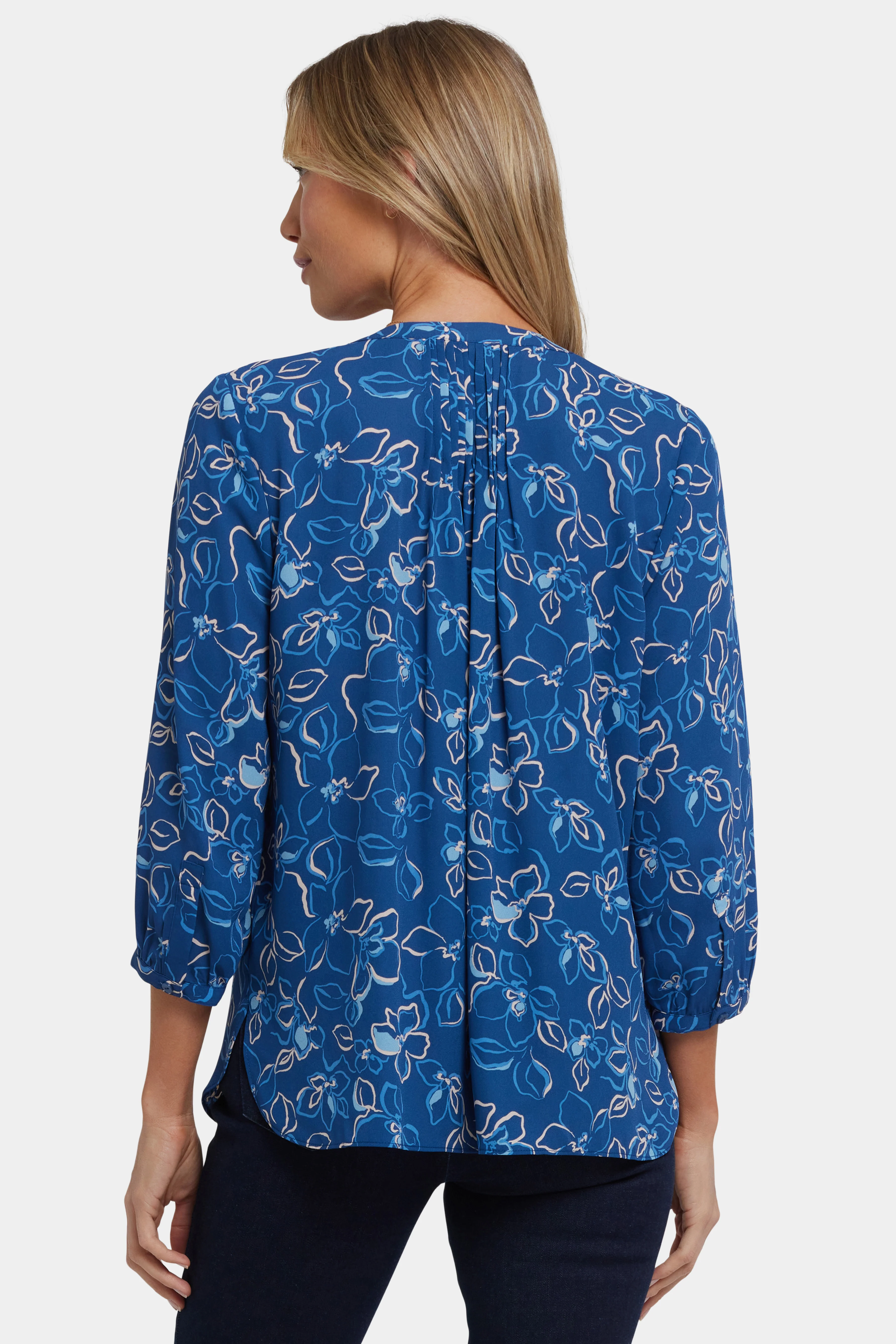 Pintuck Blouse - Fleur d'Yvette - Image 3
