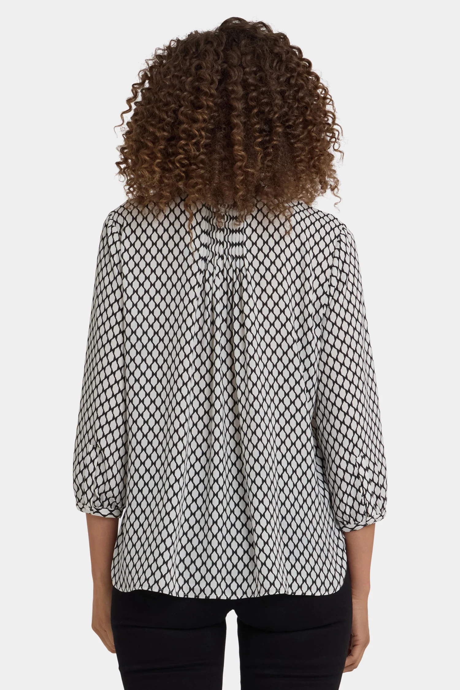 Pintuck Blouse - Gervais Geo - Image 3