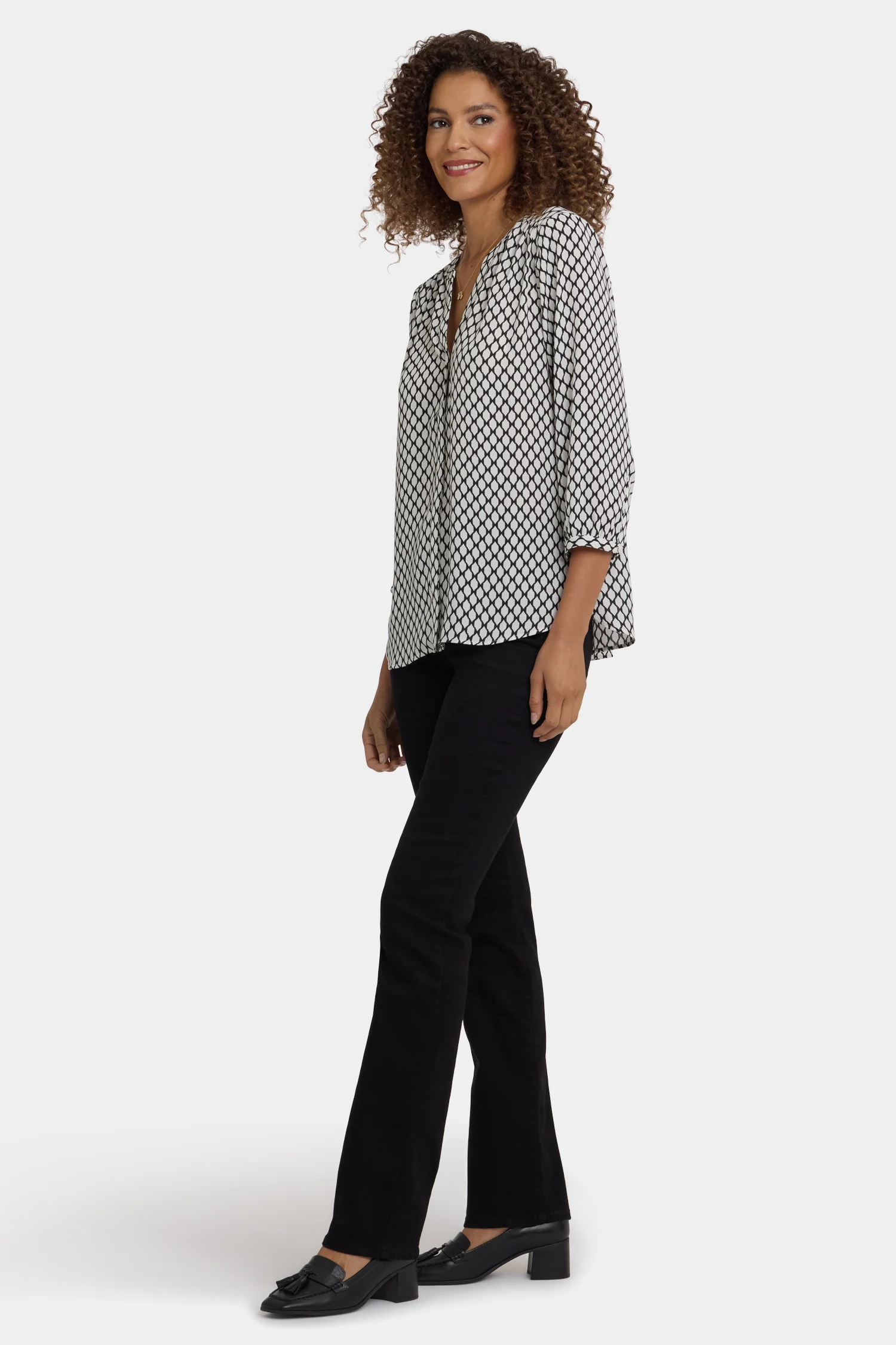 Pintuck Blouse - Gervais Geo - Image 4