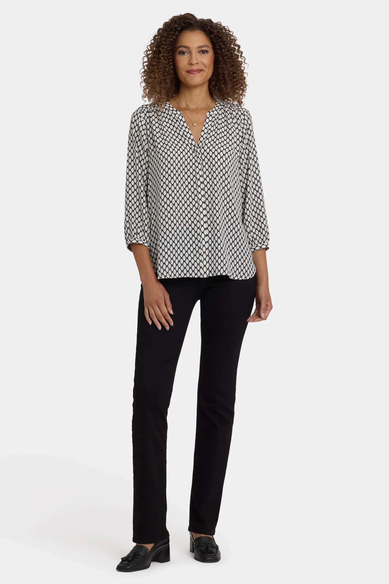 Pintuck Blouse - Gervais Geo - Image 5