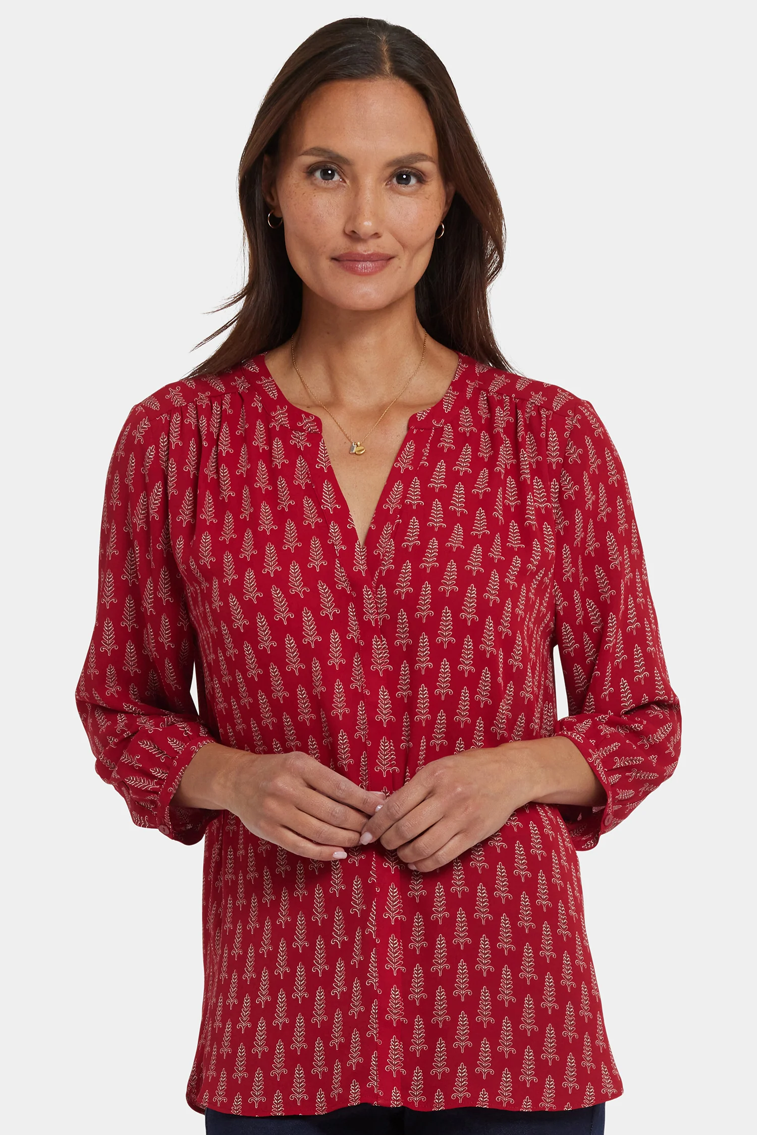 Pintuck Blouse - Jacqueline