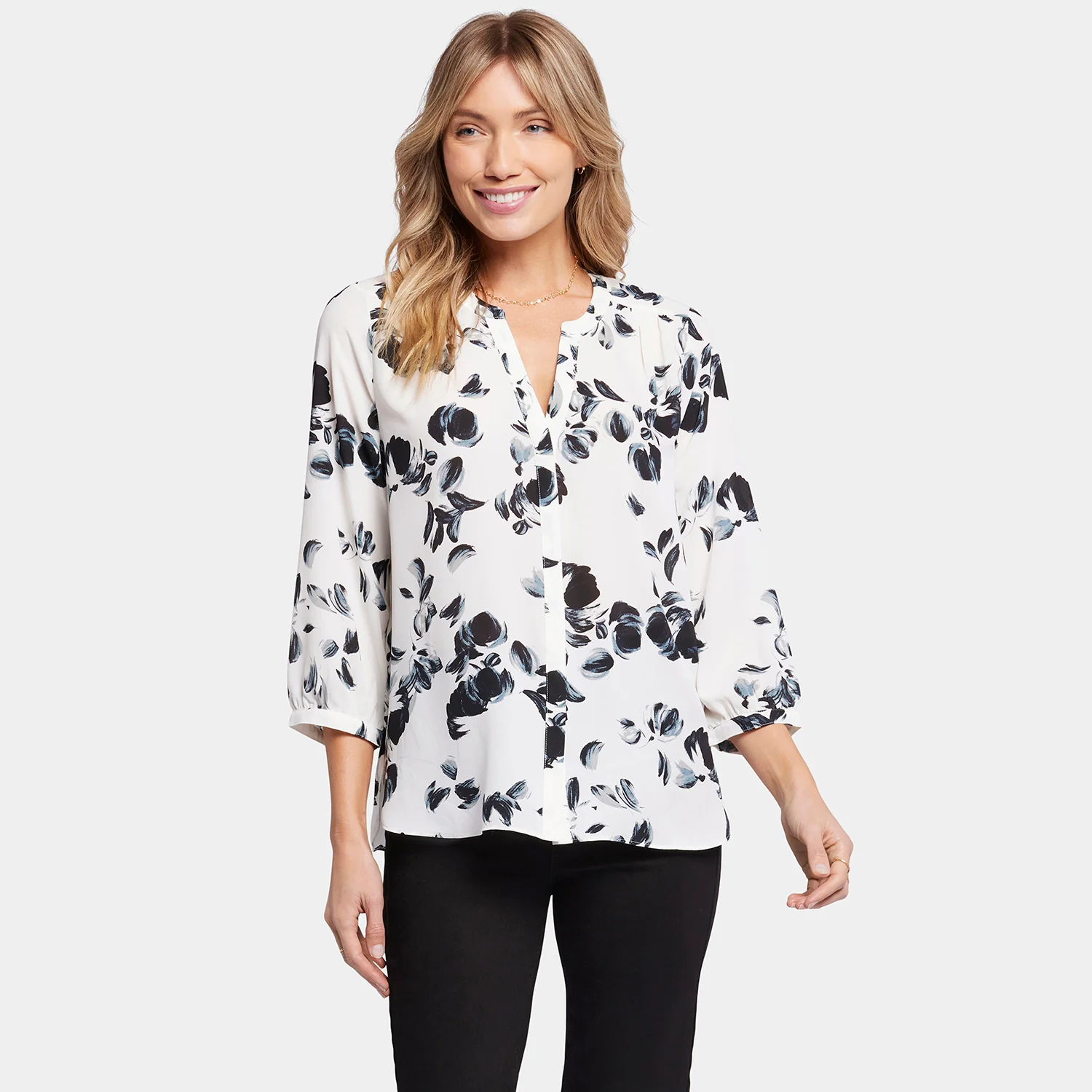 Pintuck Blouse - Lotus Leaf - Image 7