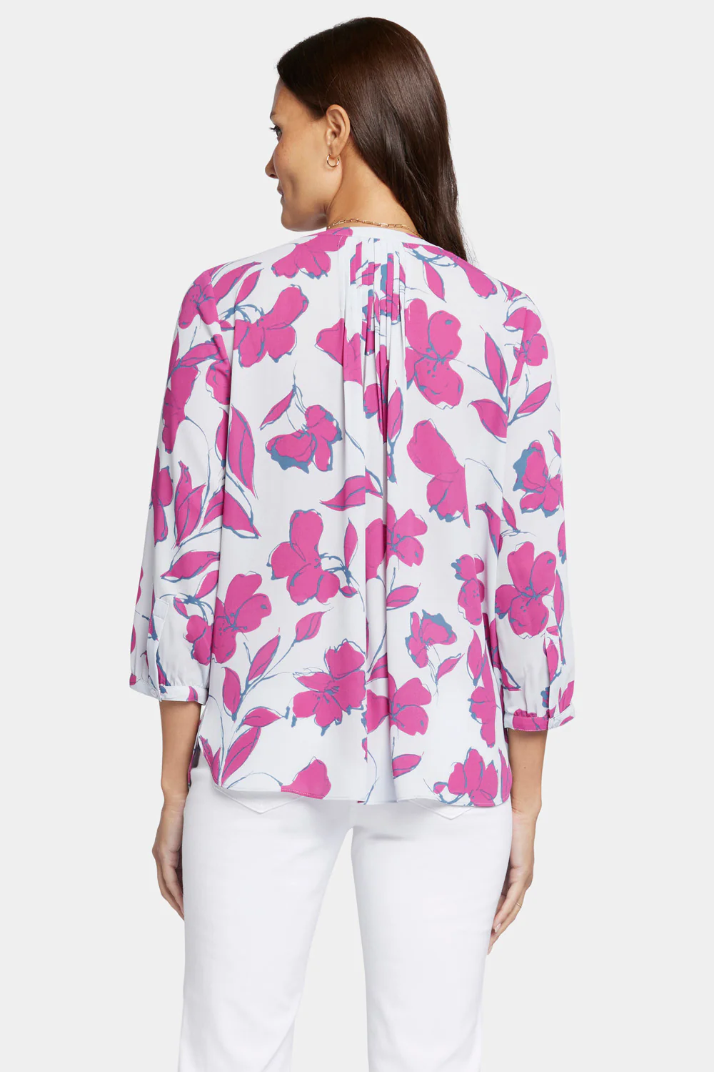 Pintuck Blouse - Ophelia's Orchid - Image 2