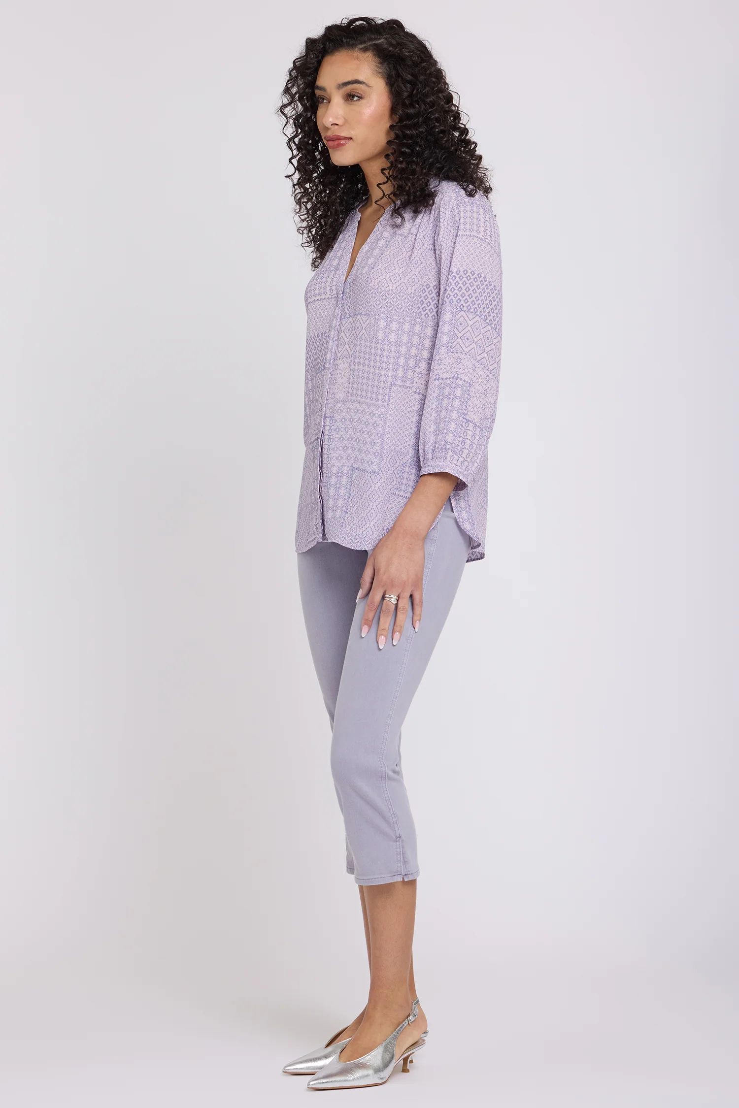 Pintuck Blouse - Pandora Patchwork - Image 3