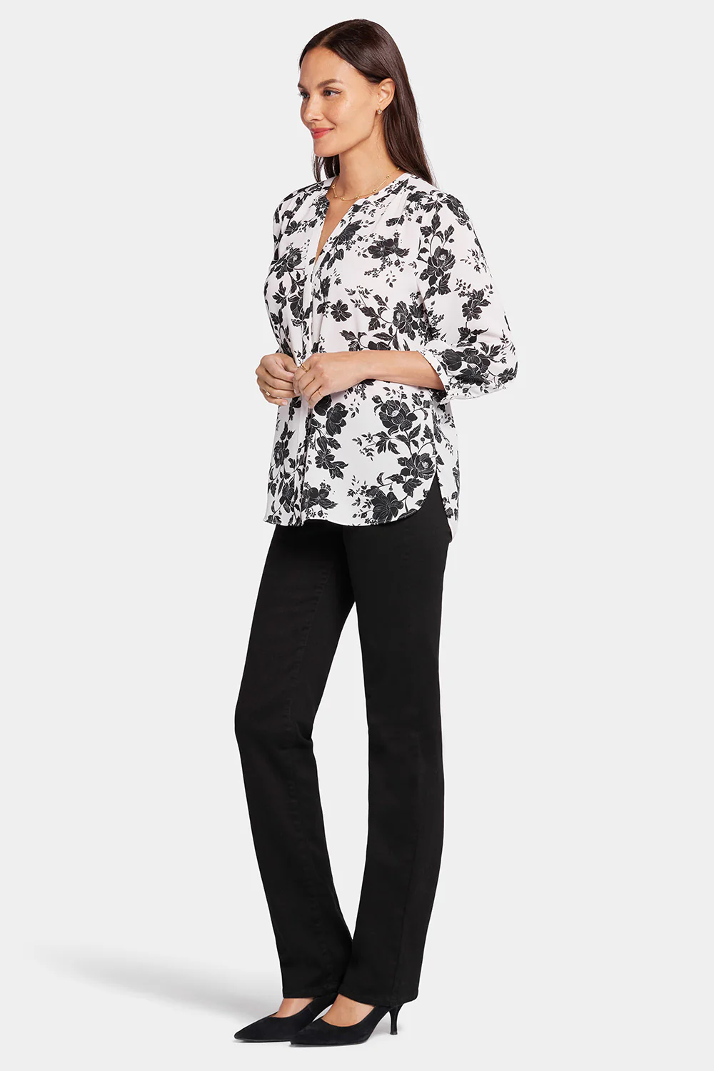 Pintuck Blouse - Penrose - Image 3