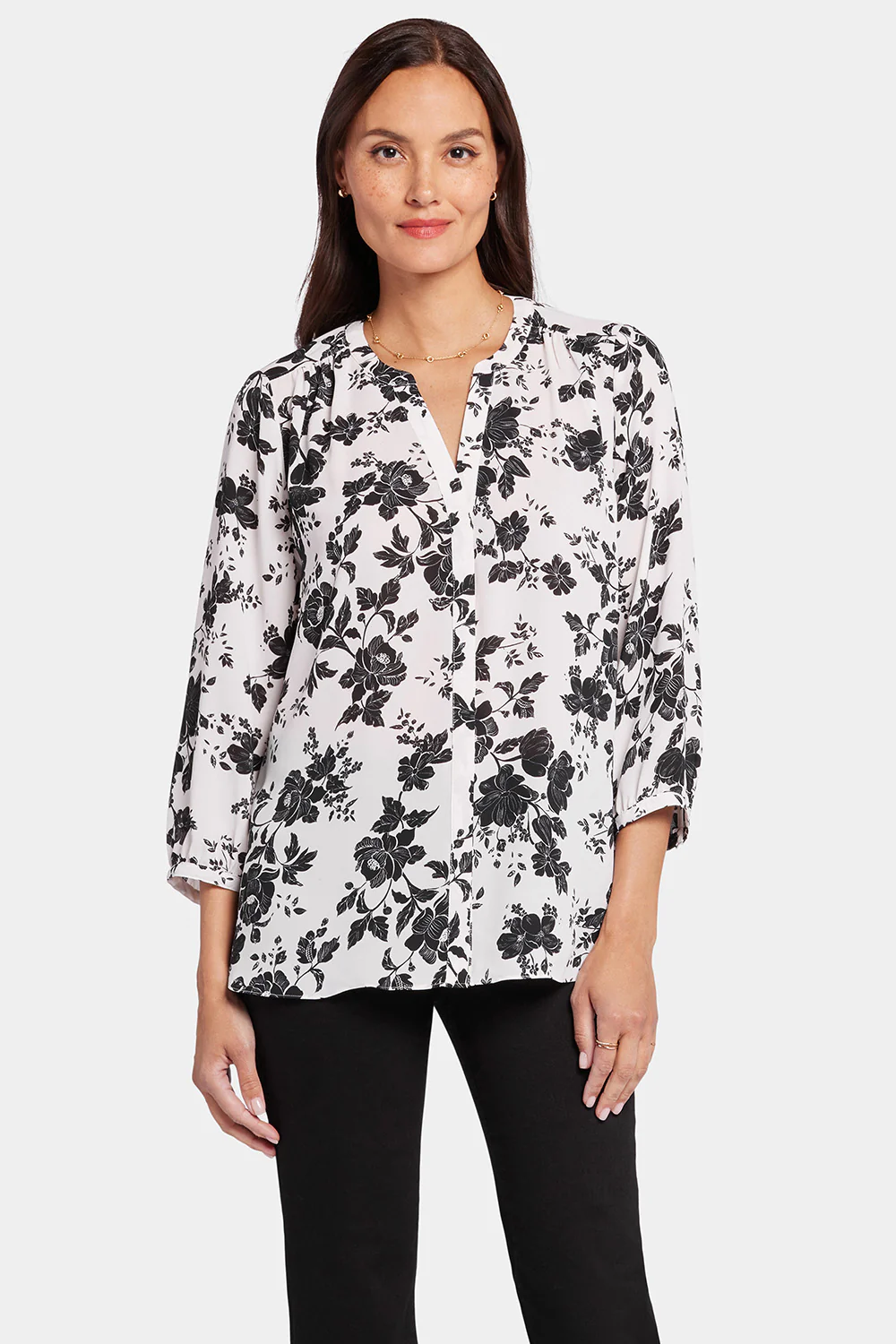 Pintuck Blouse - Penrose - Image 4