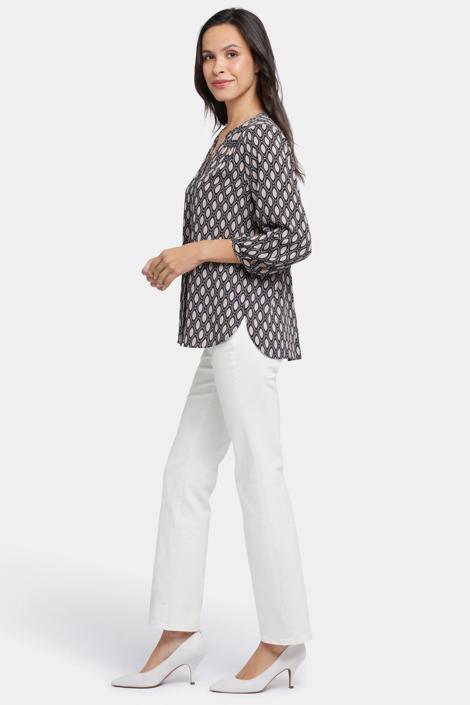 Pintuck Blouse - Roca Lissa - Image 4