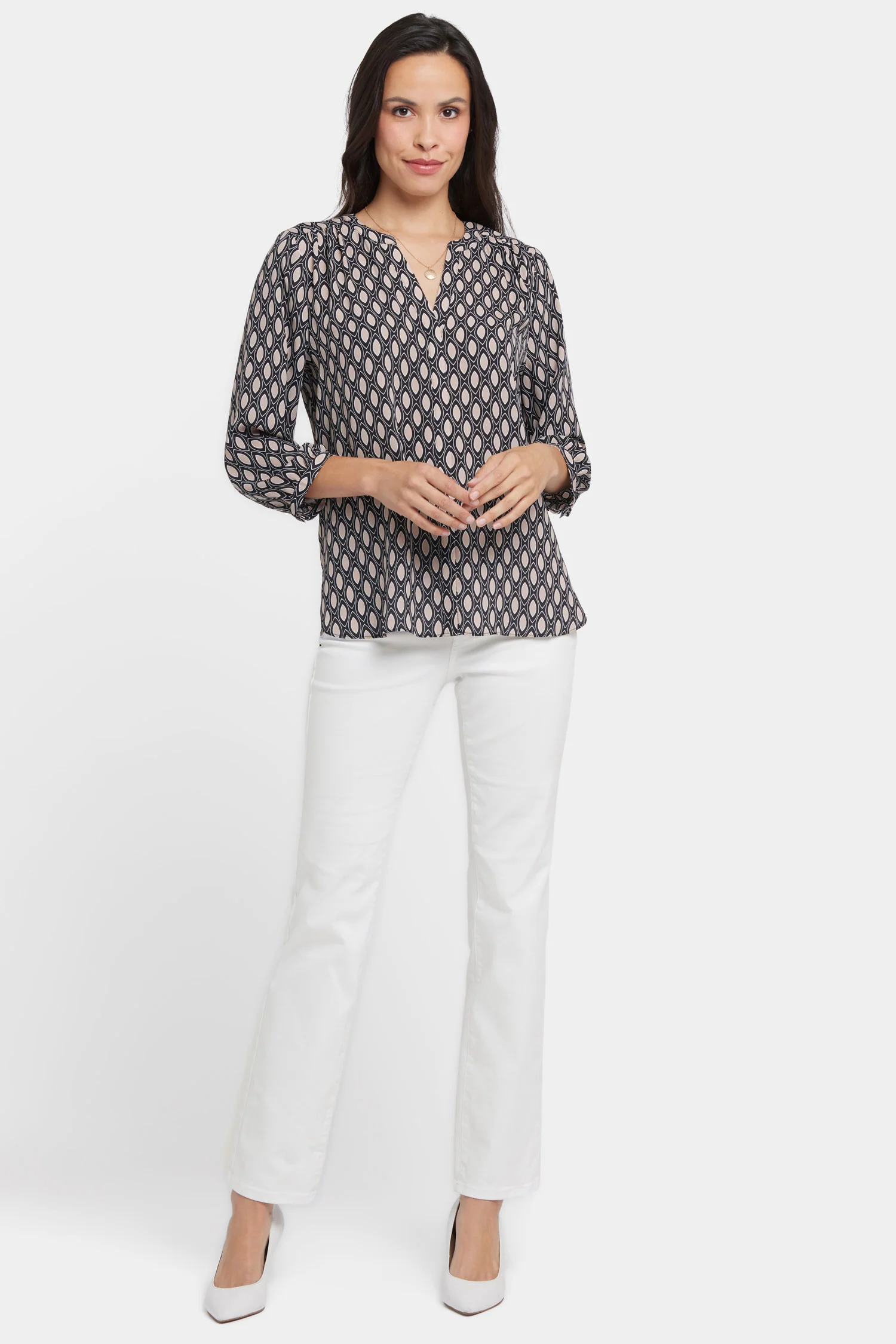 Pintuck Blouse - Roca Lissa - Image 6
