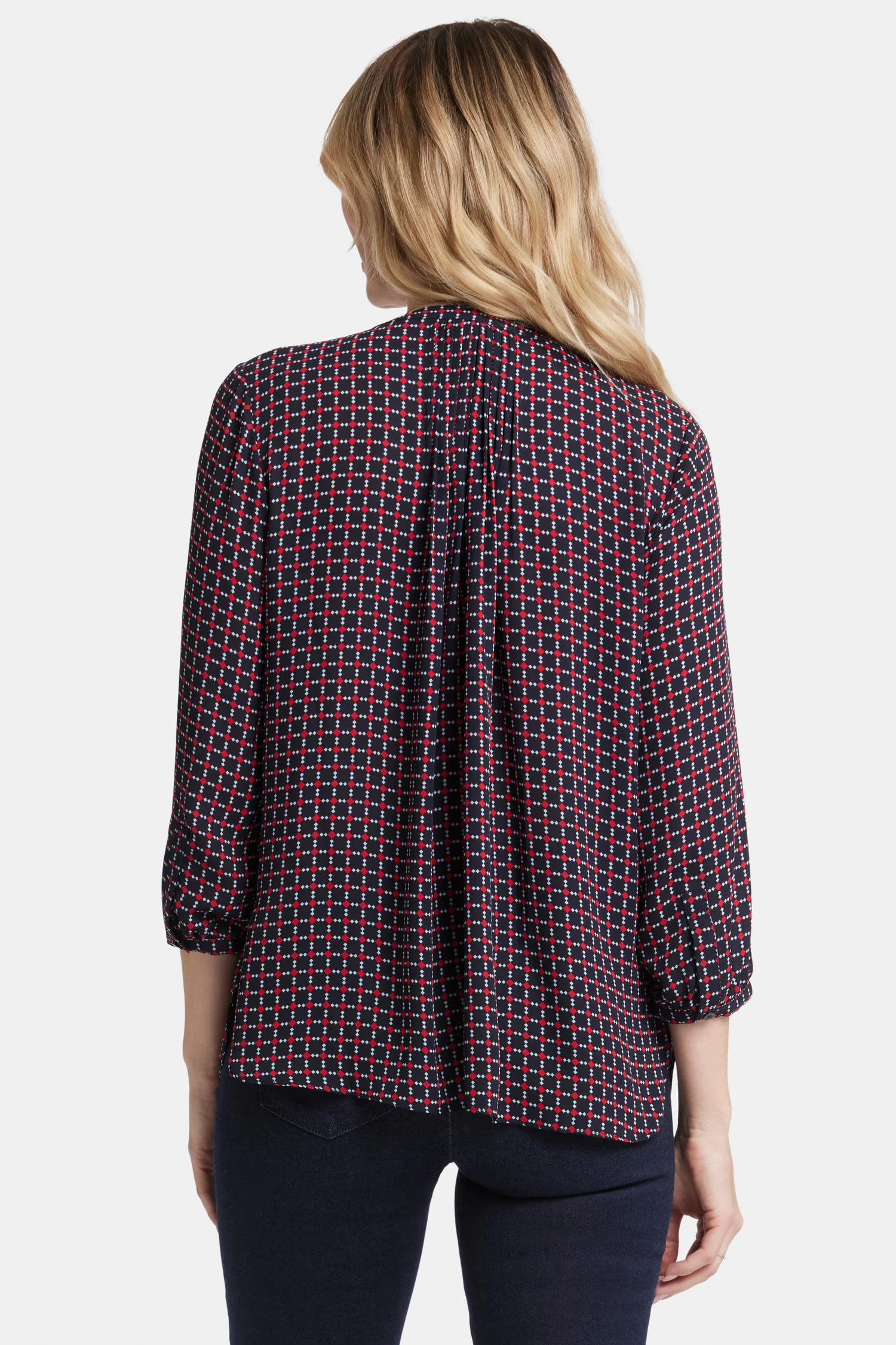 Pintuck Blouse - Starlet Geo - Image 2