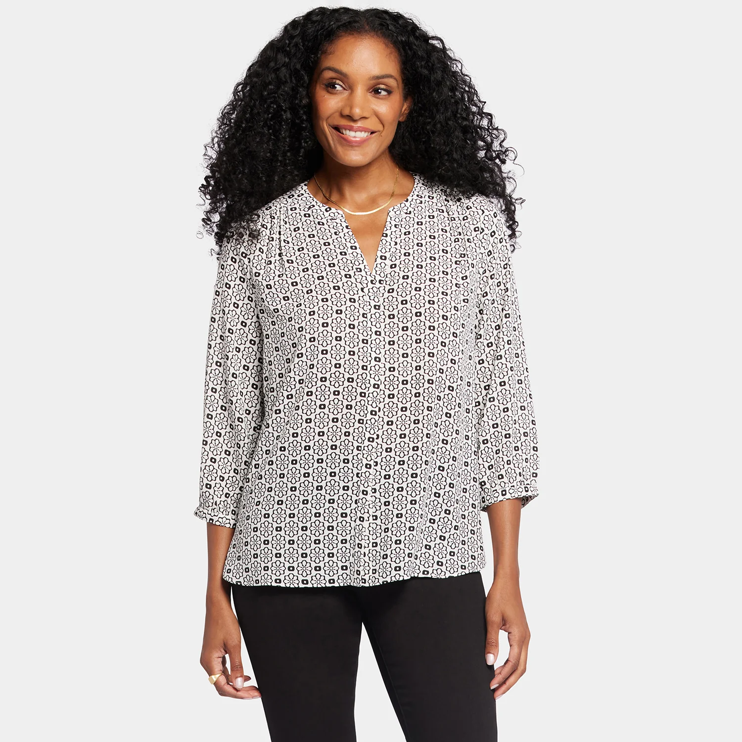 Pintuck Blouse - Thalia - Image 7