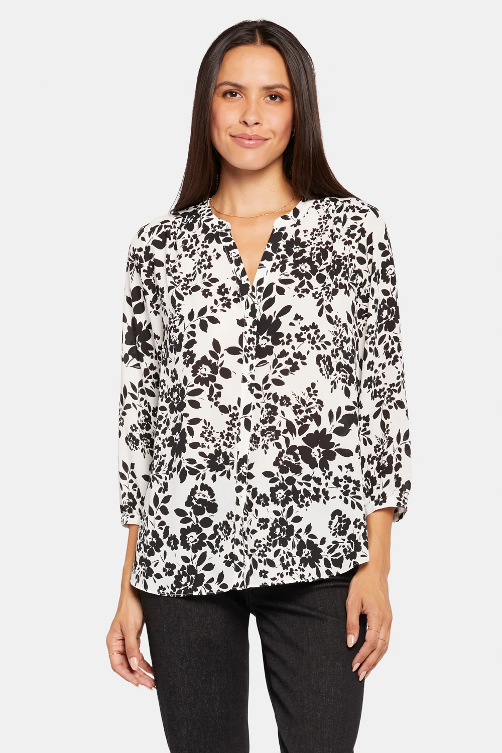 Pintuck Blouse - Villa Capri - Image 4