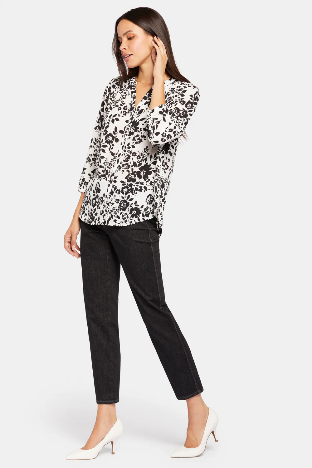 Pintuck Blouse - Villa Capri - Image 5