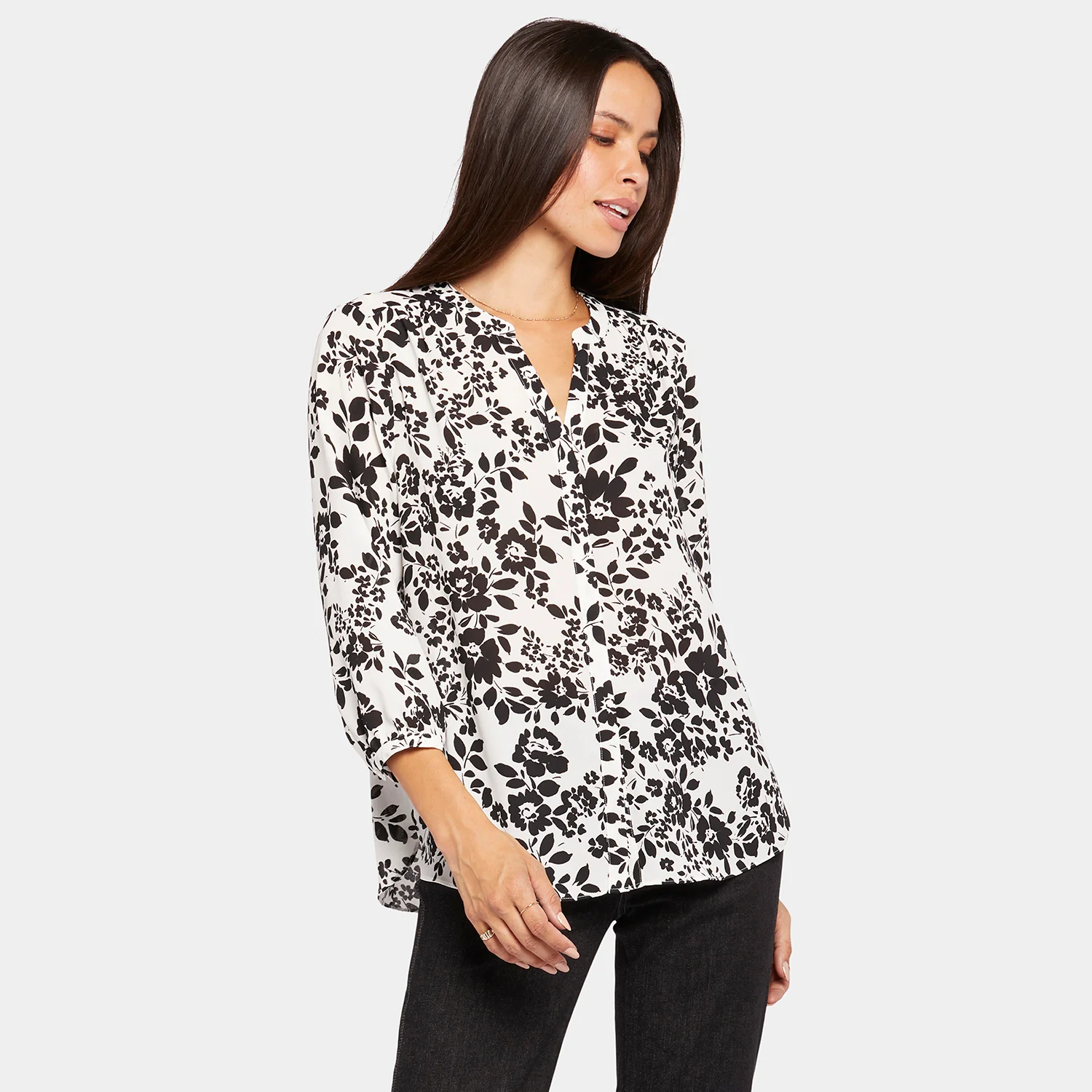 Pintuck Blouse - Villa Capri - Image 7