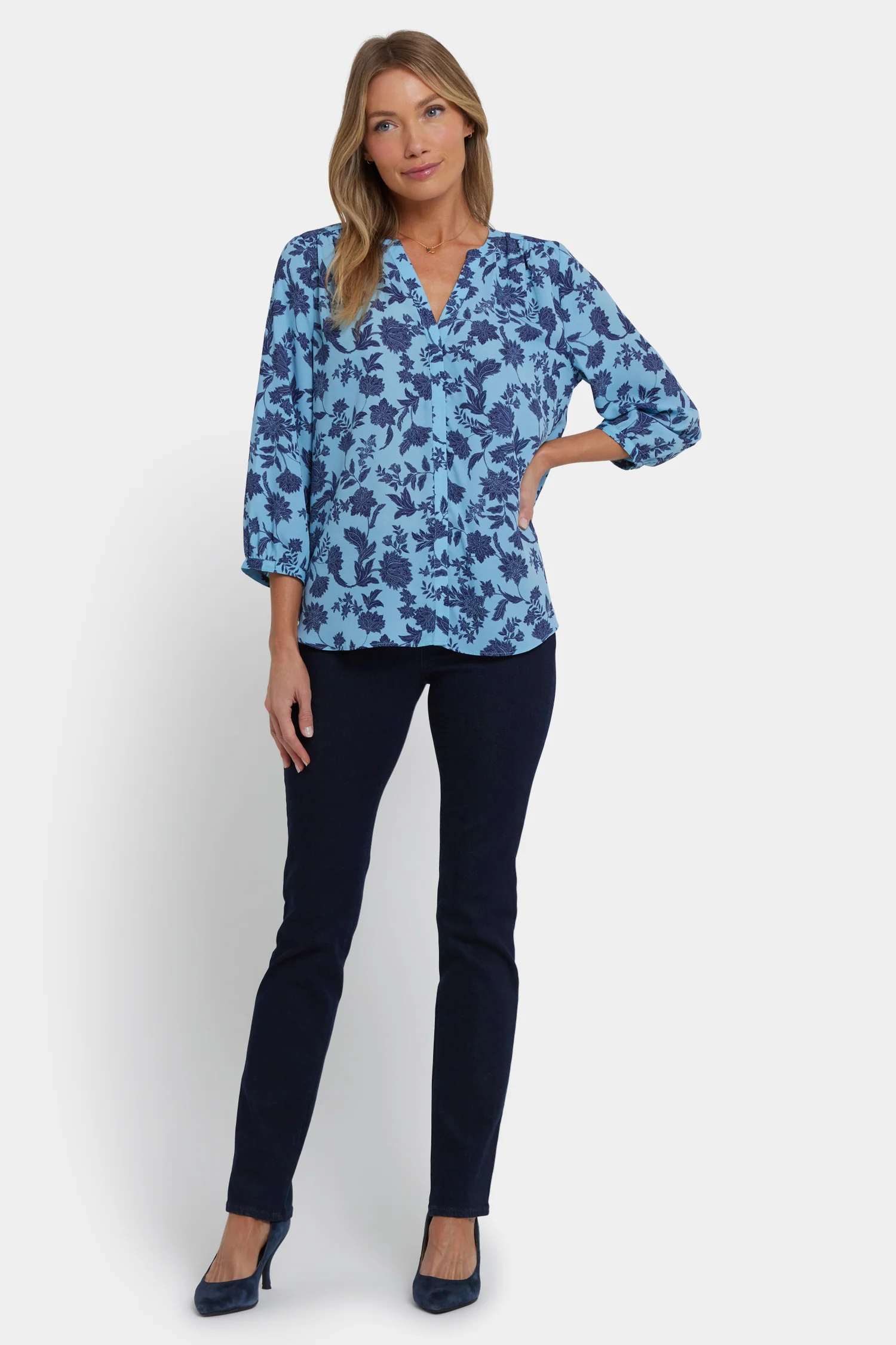 Pintuck Blouse - Villebon - Image 5