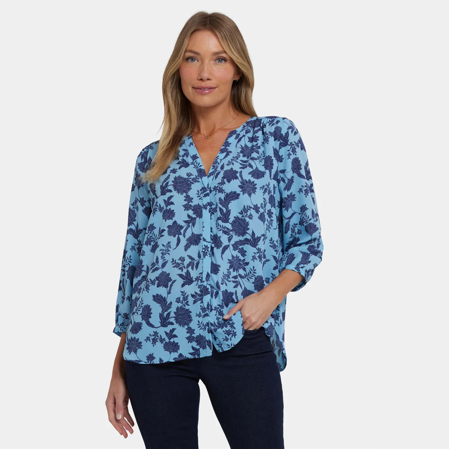 Pintuck Blouse - Villebon - Image 6