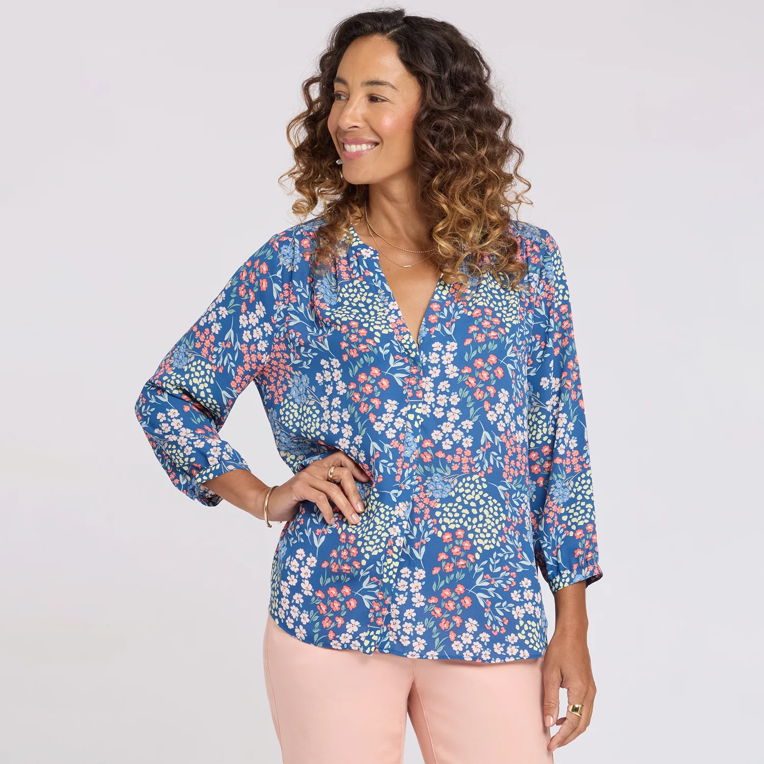 Pintuck Blouse - Walking on Sunshine - Image 6