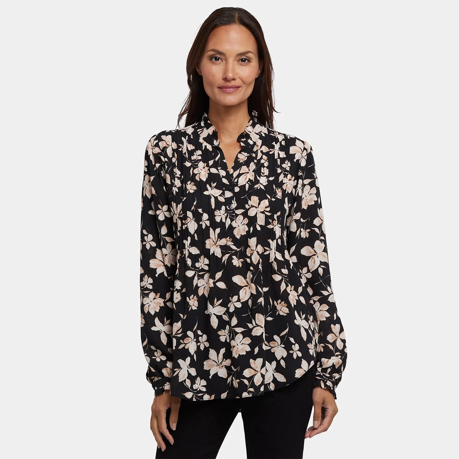 Pleated Front Tunic - Claudette - Image 6