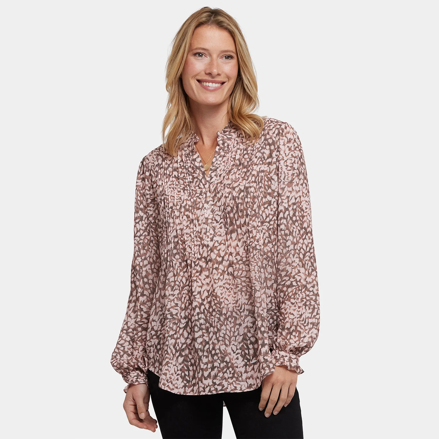 Pleated Front Tunic - Delacroix - Image 7