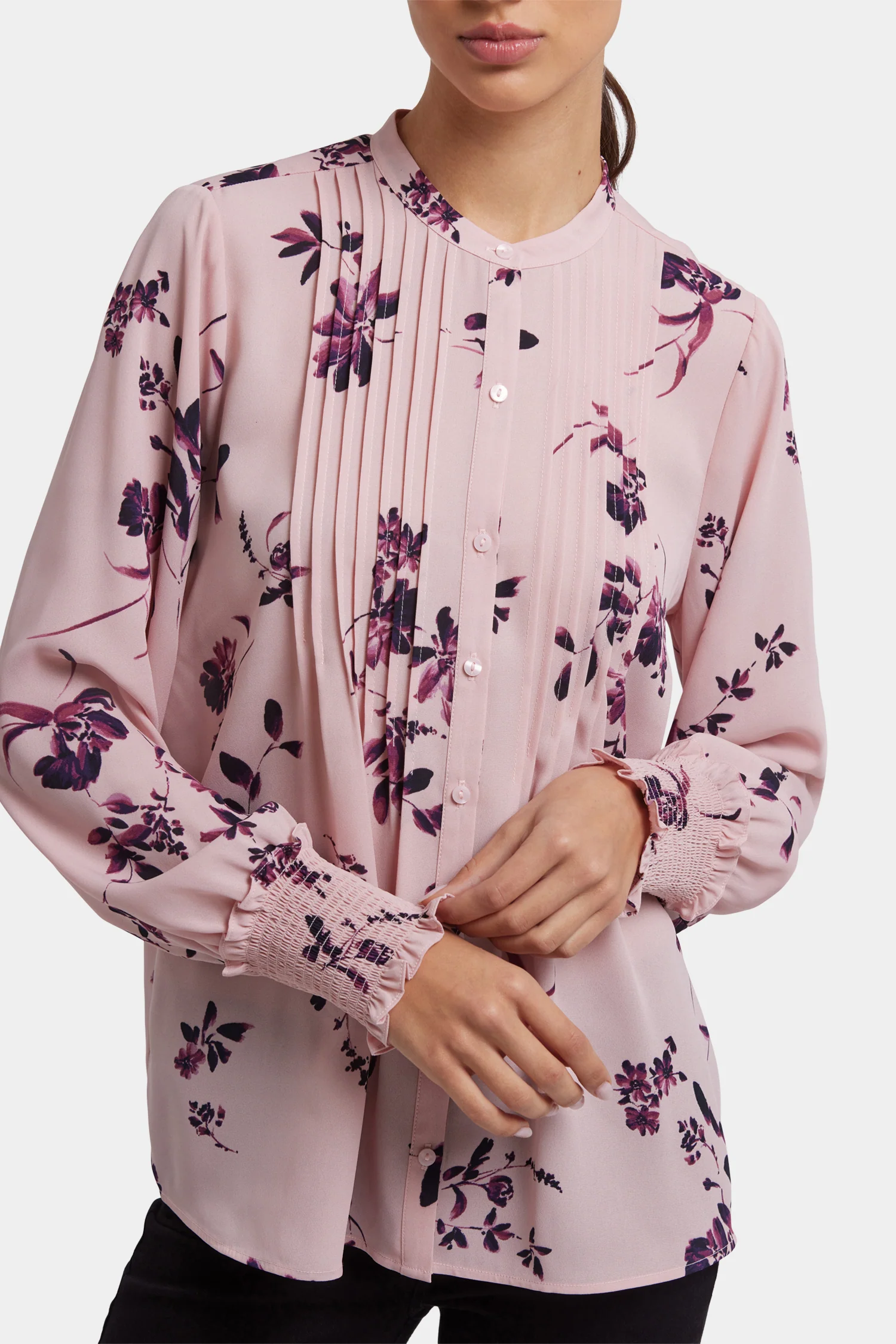 Pleated Peasant Blouse - Petit Palais - Image 5