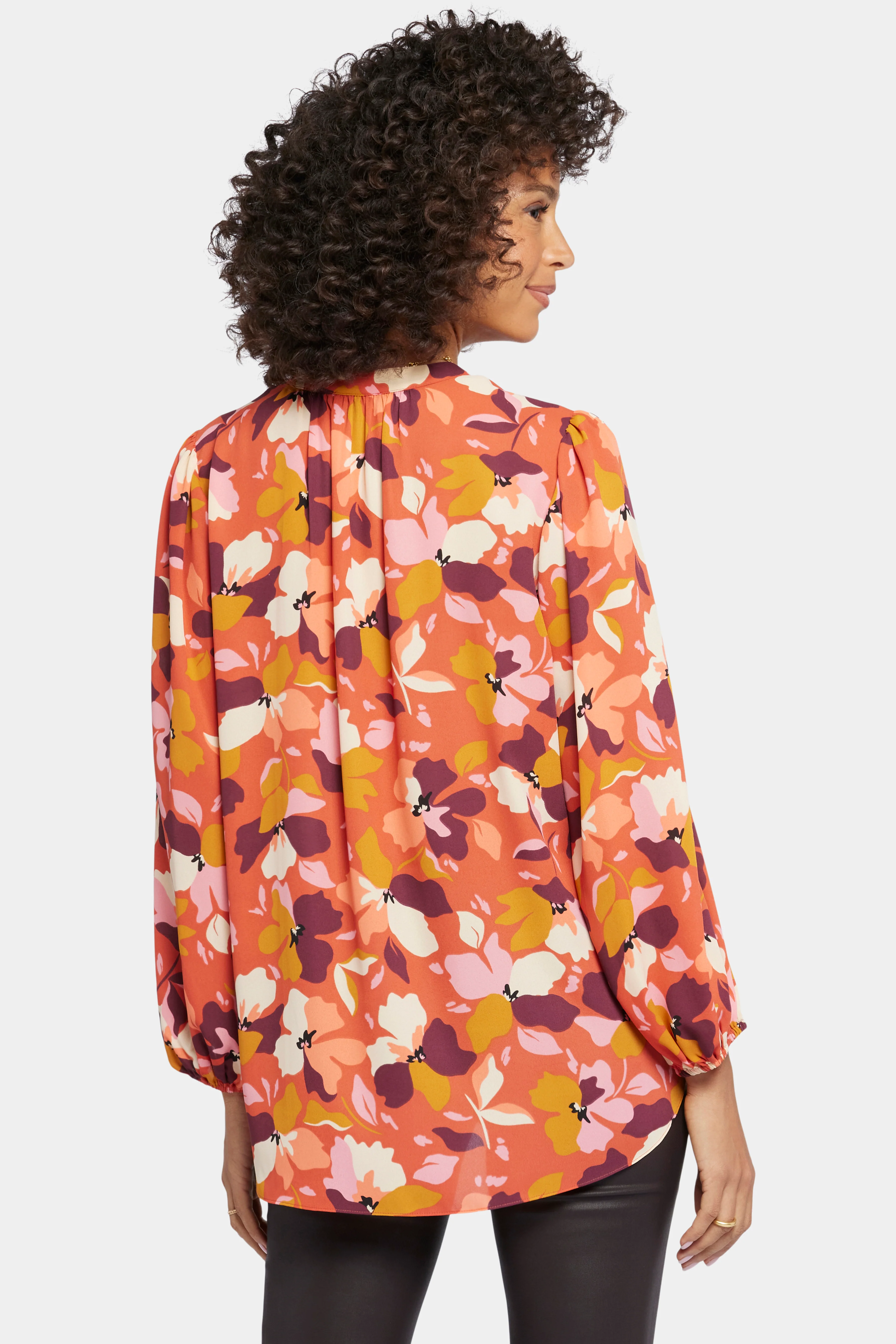 Puff Sleeve Popover Top - Gingervale - Image 2