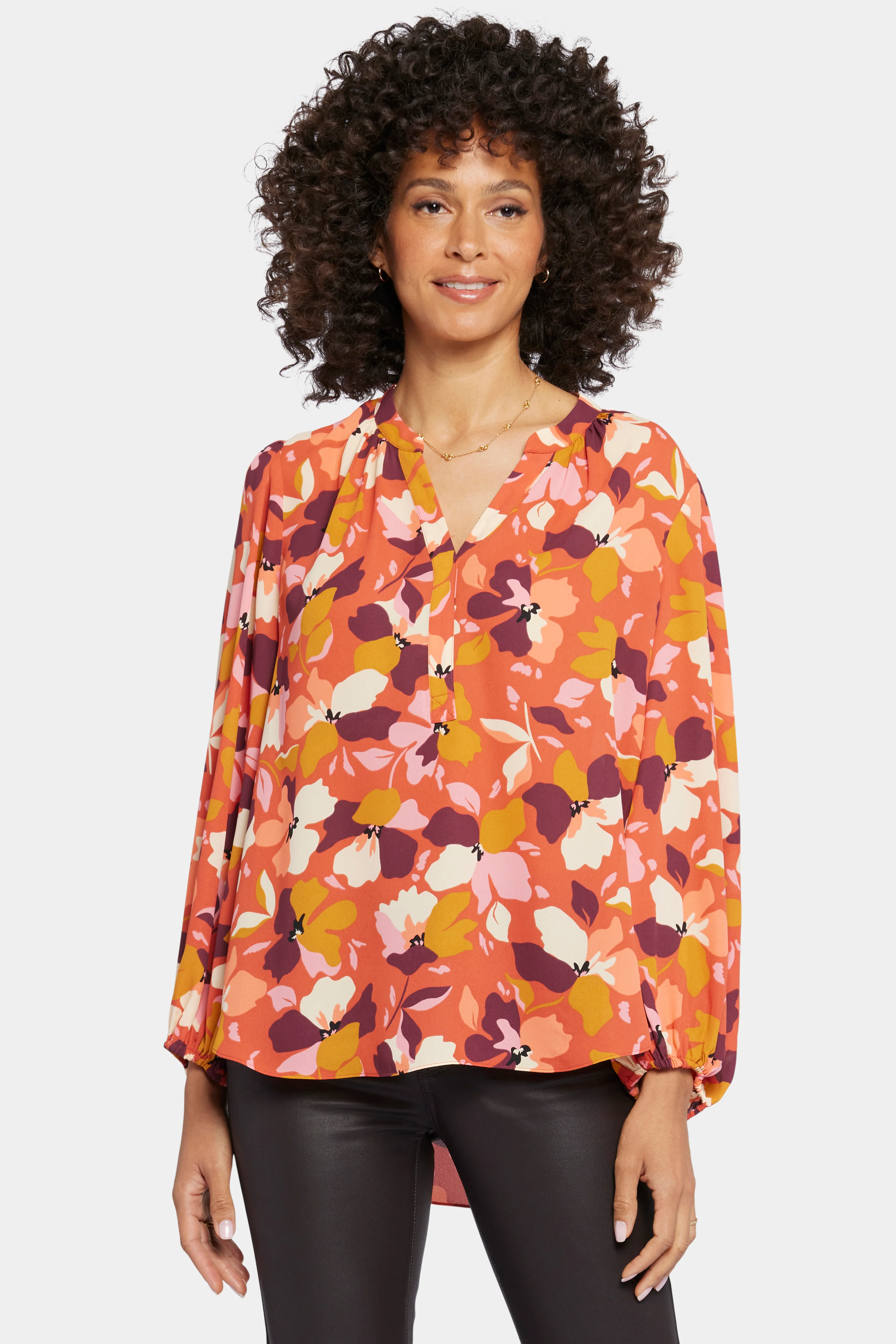 Puff Sleeve Popover Top - Gingervale - Image 4