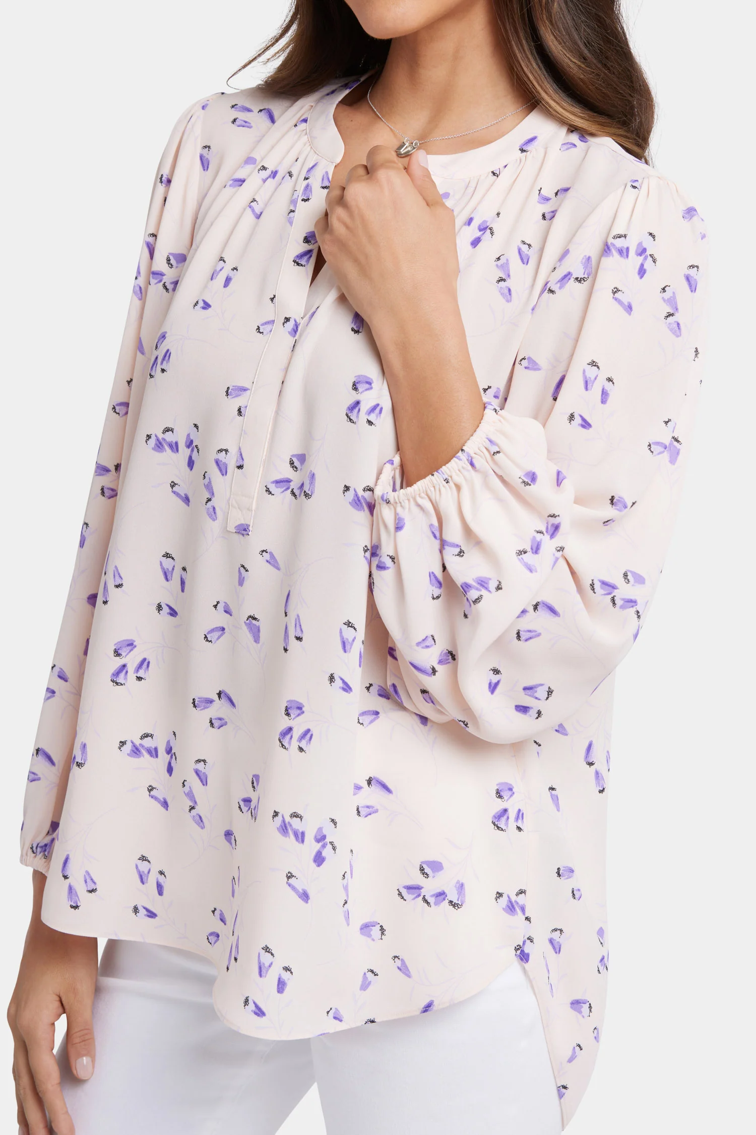 Puff Sleeved Popover Top - Serra de Mar - Image 6